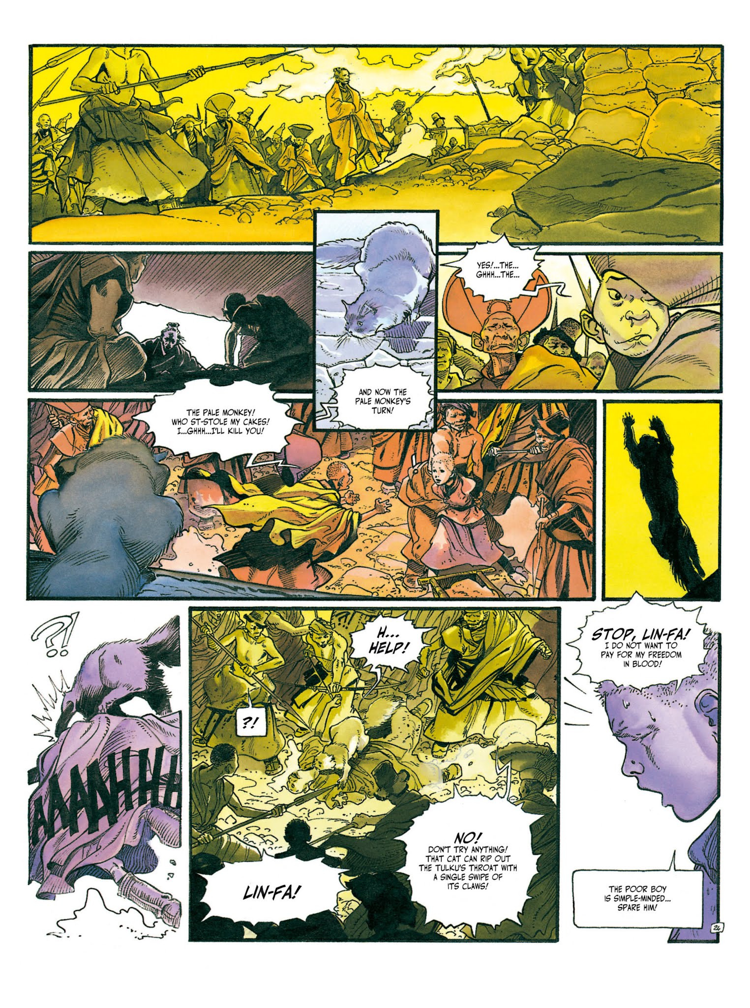 Read online The White Lama comic -  Issue #4 - 28
