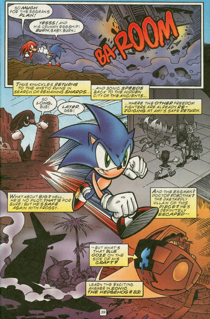 Read online Sonic Super Special comic -  Issue #13 - Sonic Adventure 01 - 40