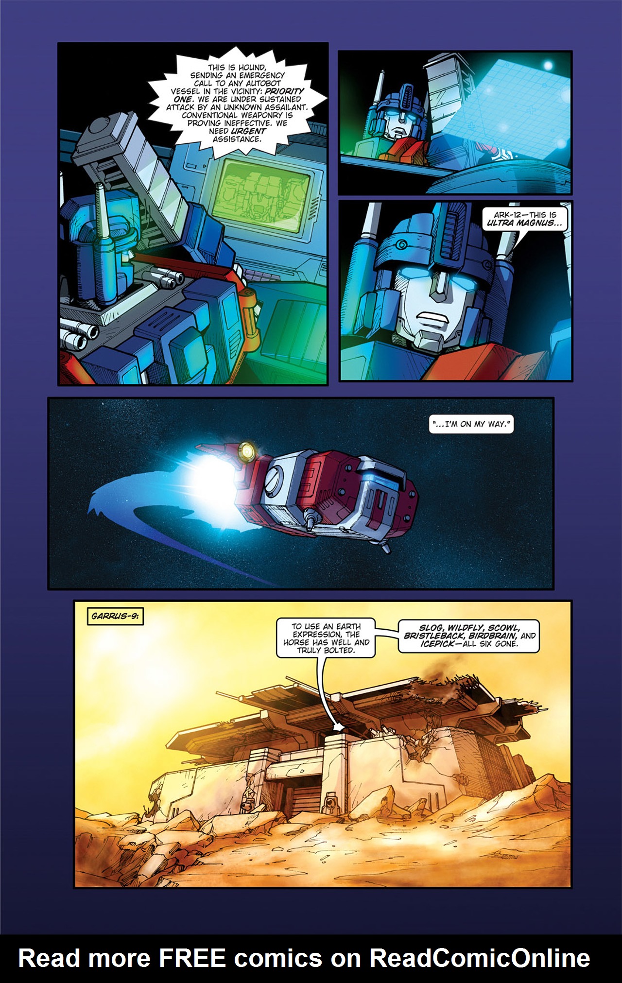 Read online Transformers Spotlight: Cyclonus comic -  Issue # Full - 13