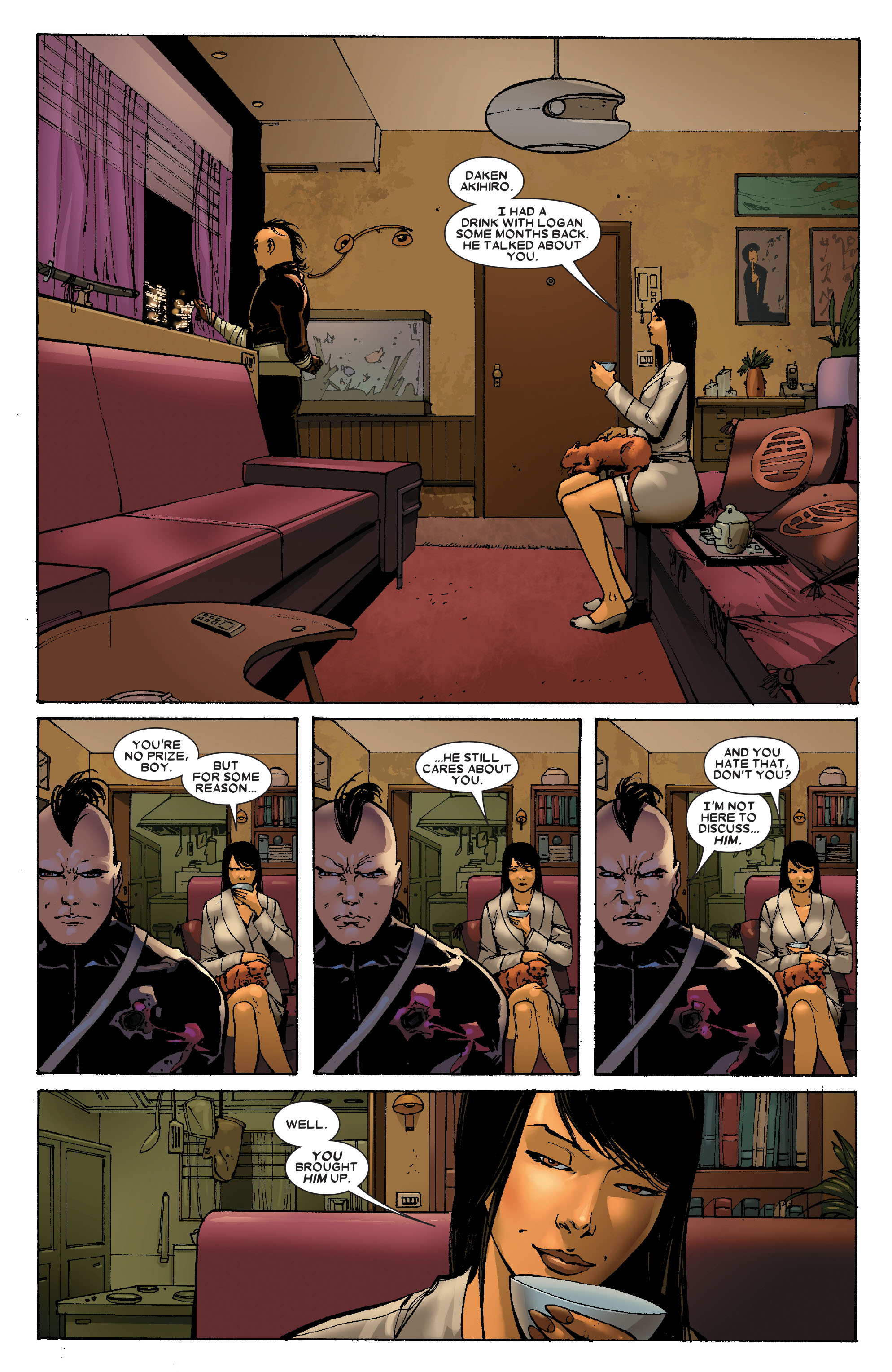 Read online Daken: Dark Wolverine comic -  Issue #5 - 13