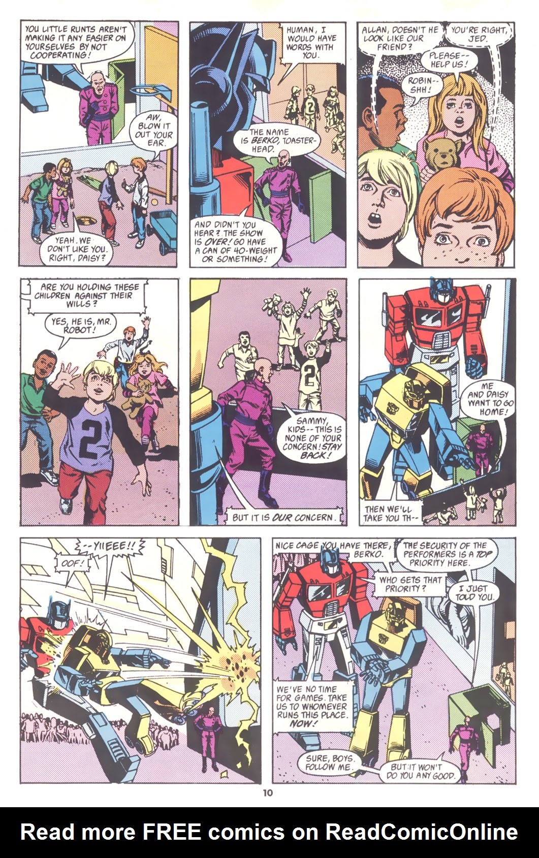Read online The Transformers (UK) comic -  Issue #178 - 9
