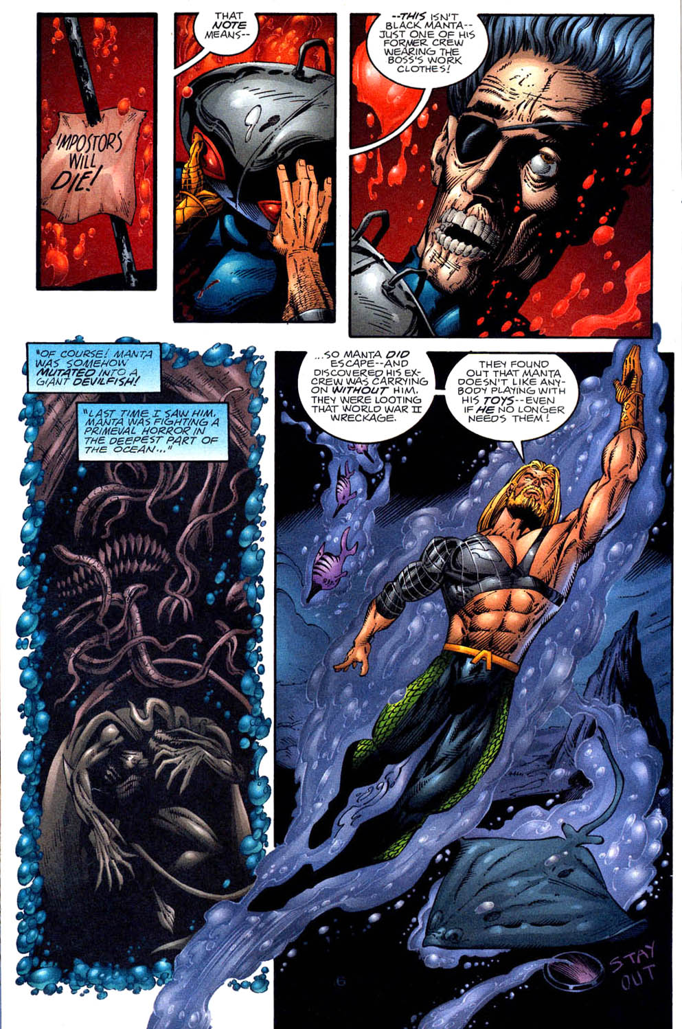 Aquaman (1994) Issue #58 #64 - English 6