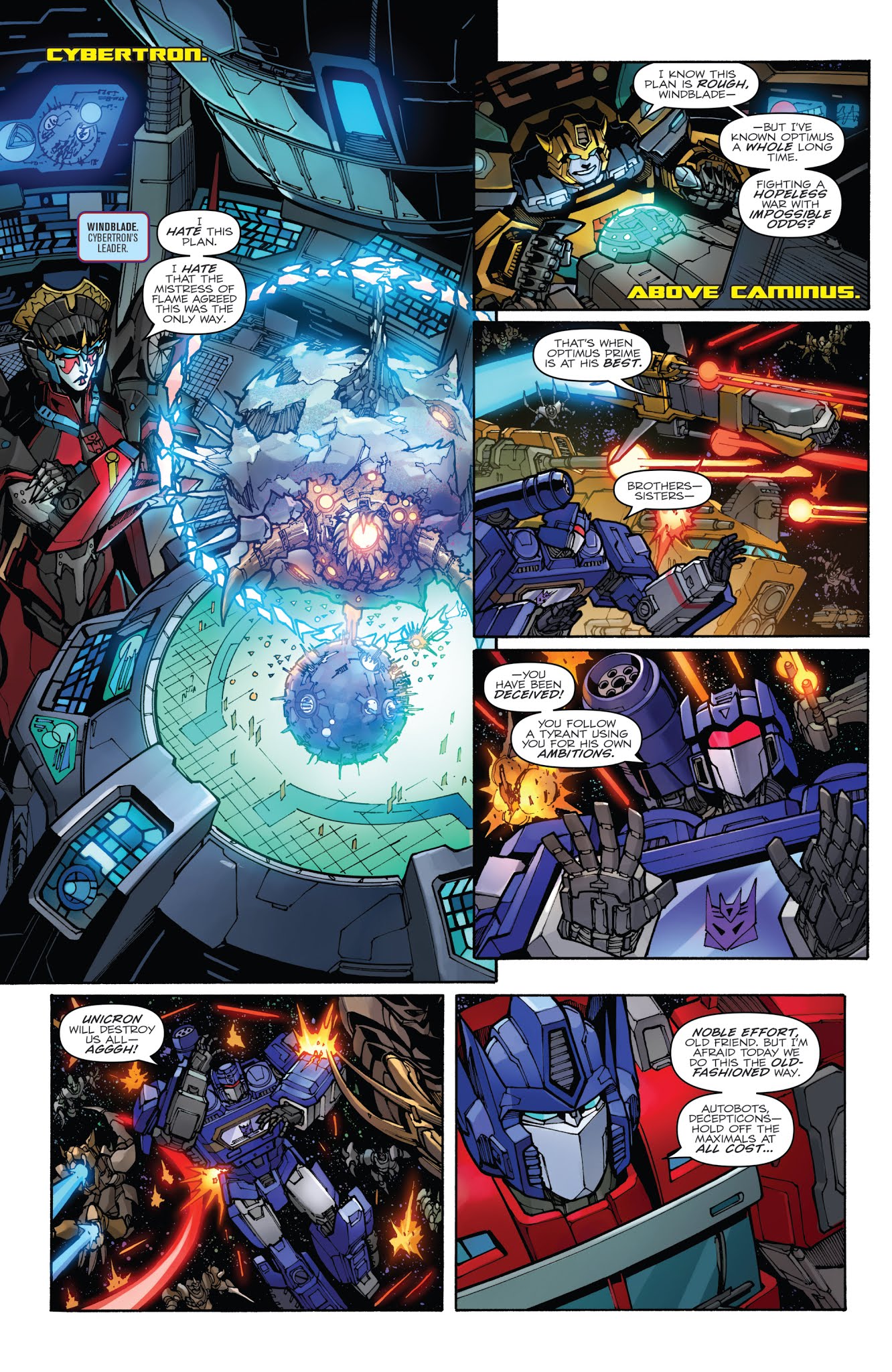 Read online Transformers: Unicron comic -  Issue #1 - 9