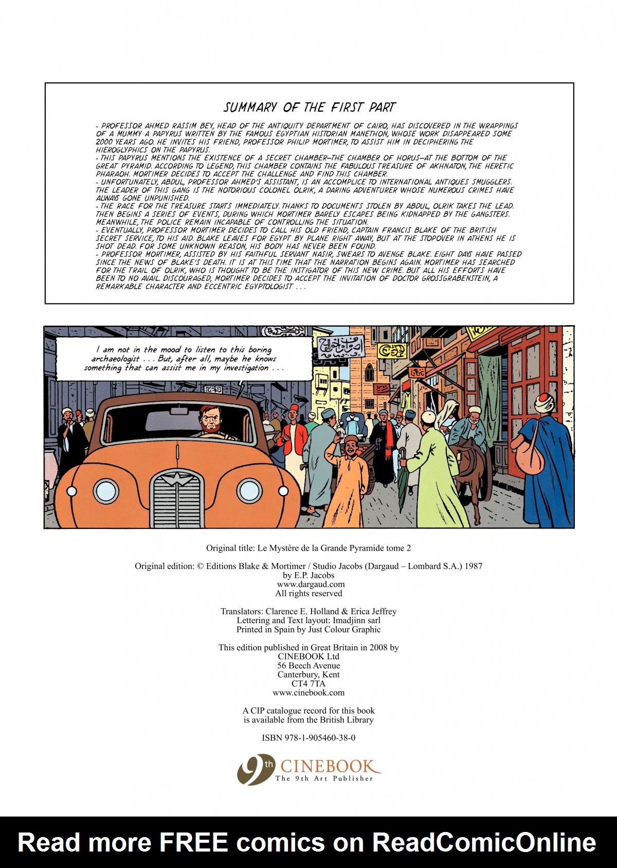Read online Blake & Mortimer comic -  Issue #3 - 4