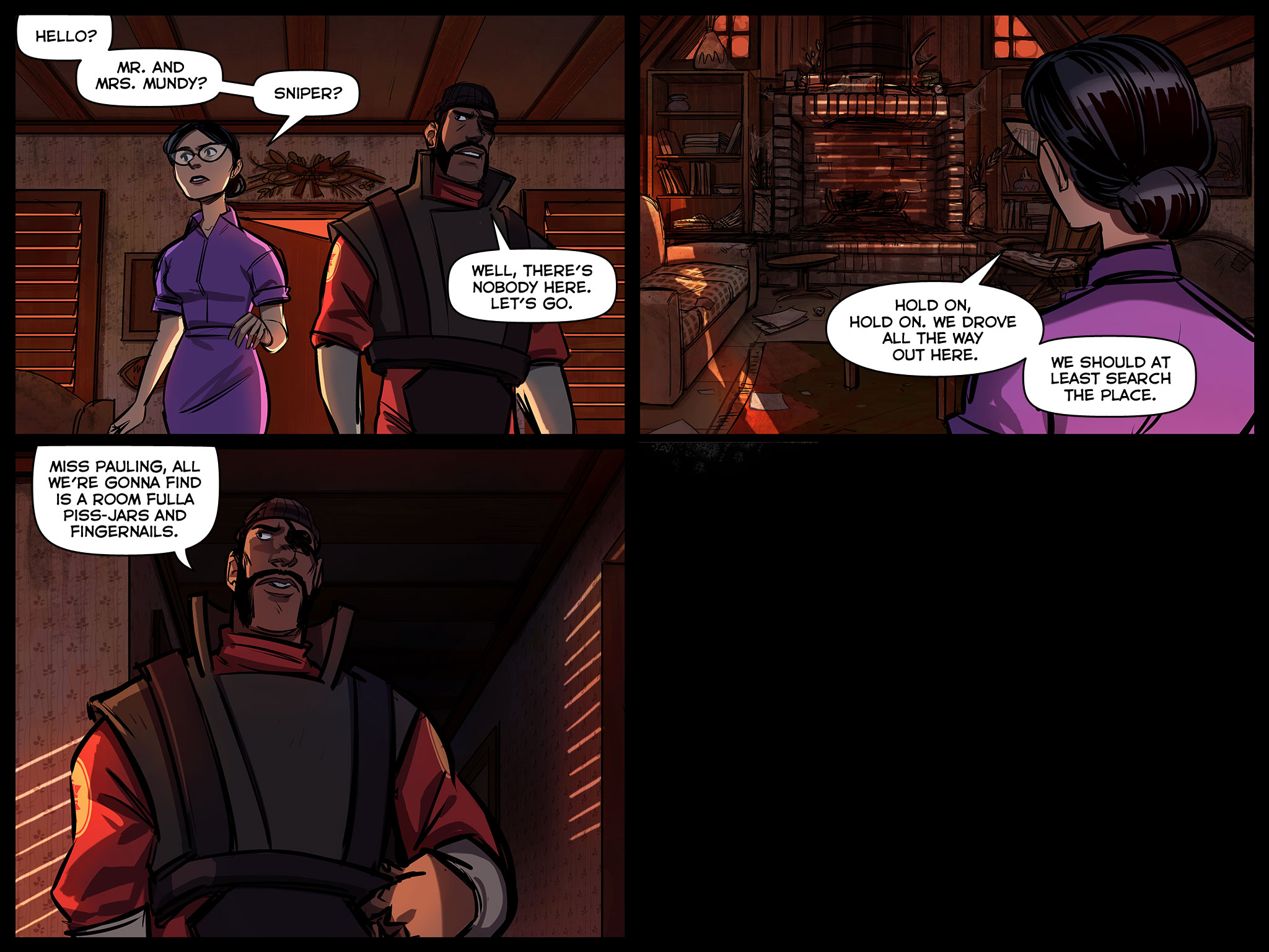 Read online Team Fortress 2 comic -  Issue #4 - 24