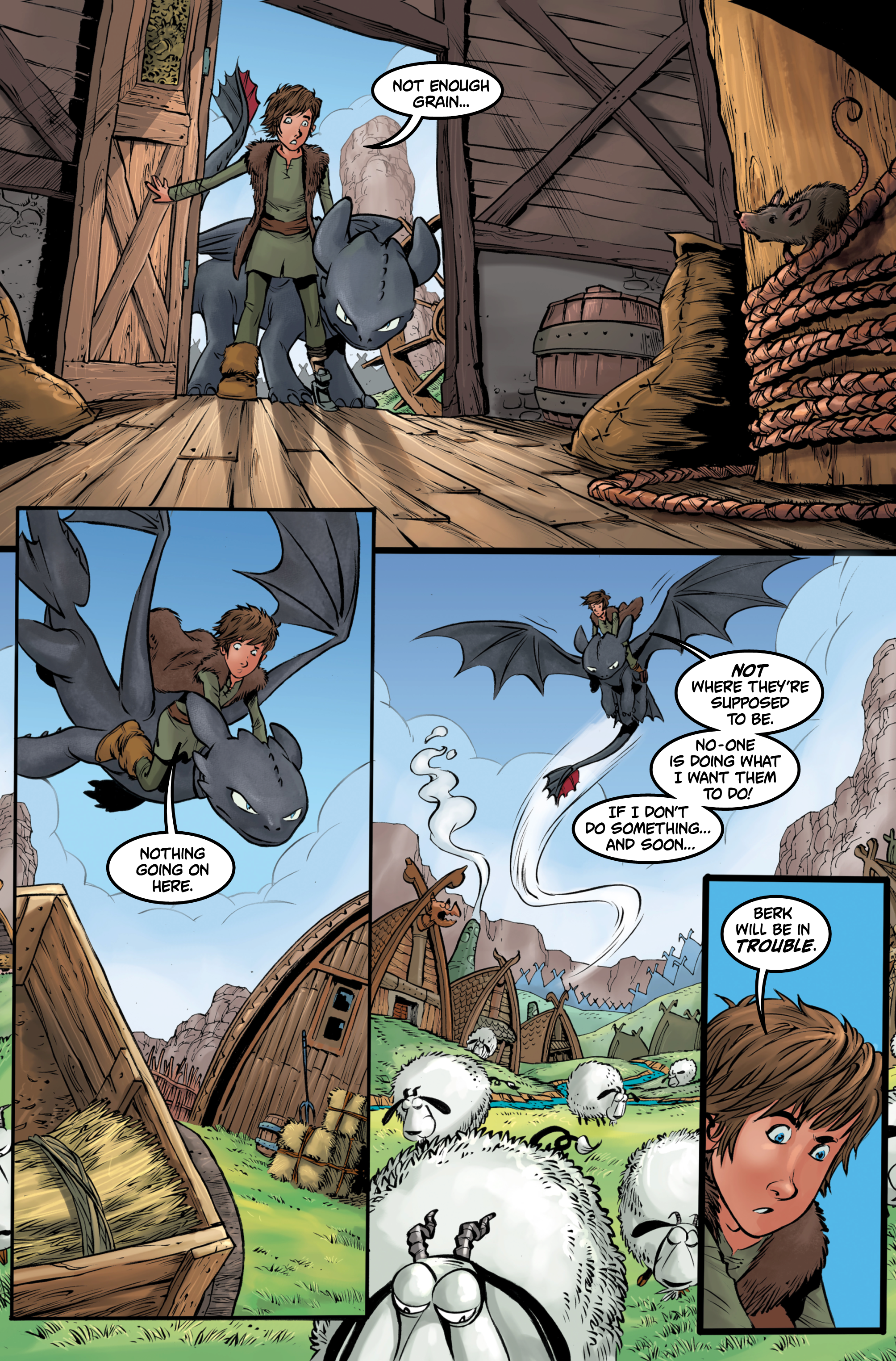 Read online Dragons Riders of Berk: Tales from Berk comic -  Issue # TPB - 77