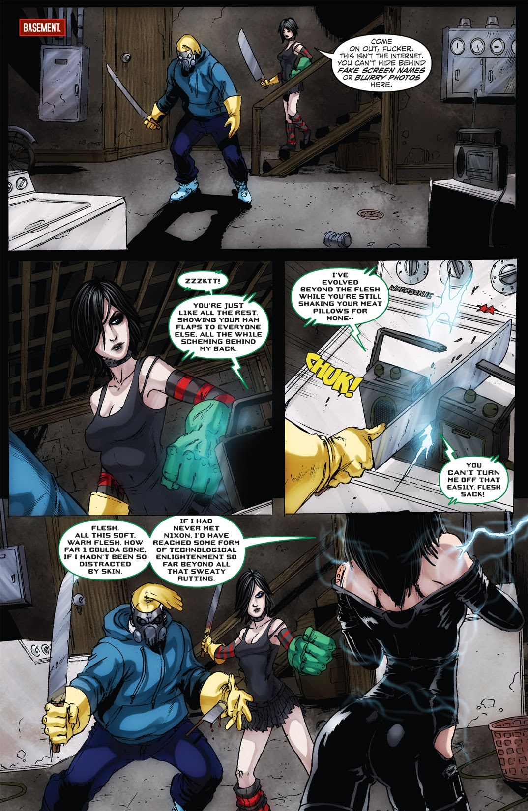 Read online Hack/Slash Annual - Suicide Girls Annual comic -  Issue # Full - 35