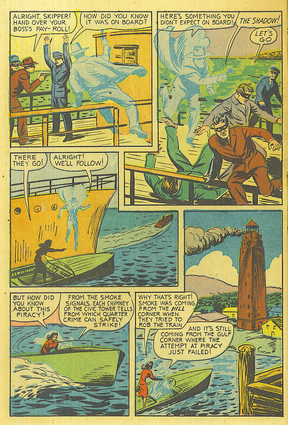 Read online Shadow Comics comic -  Issue #52 - 47