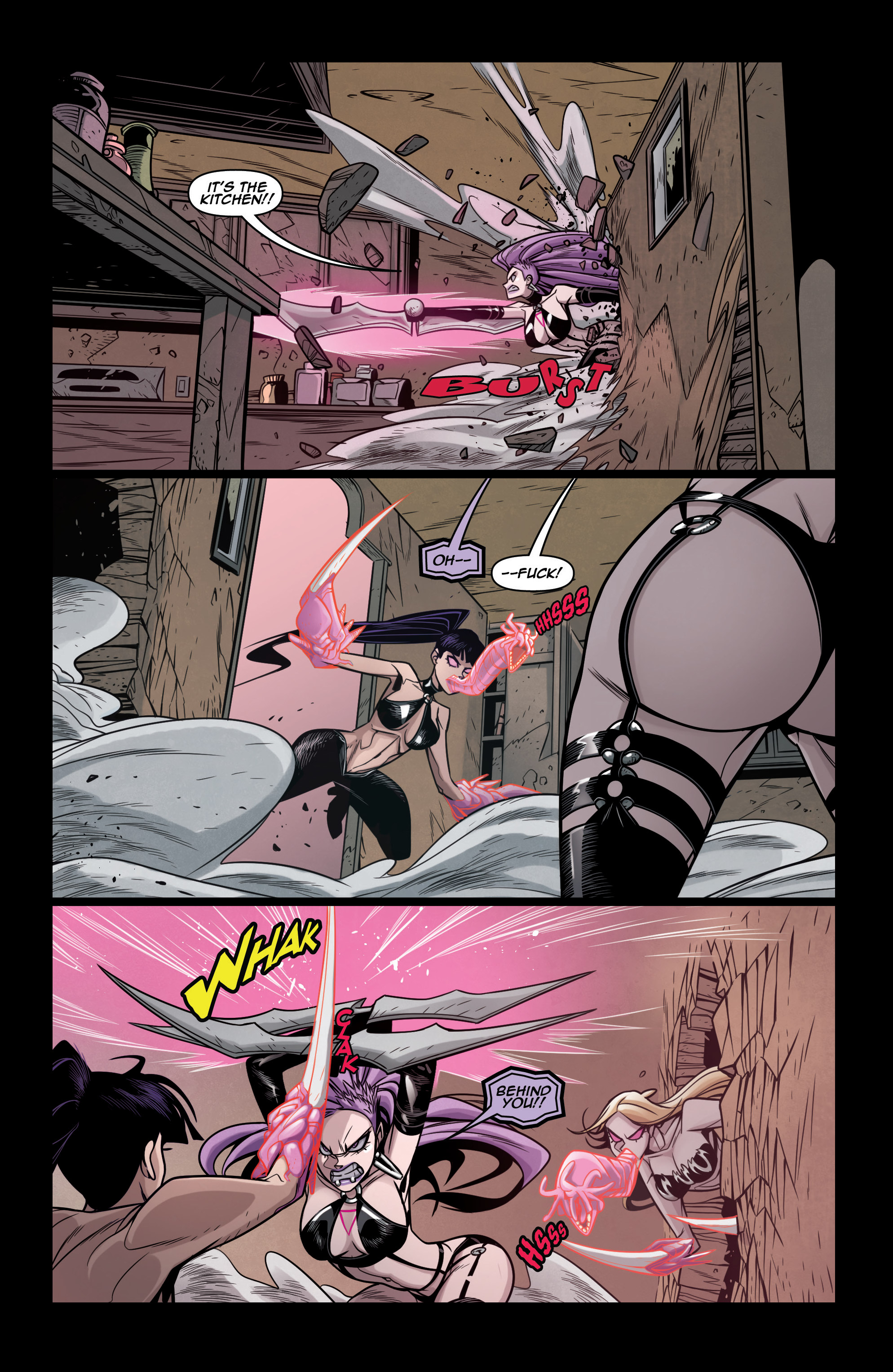 Read online Vampblade Season 4 comic -  Issue #3 - 19