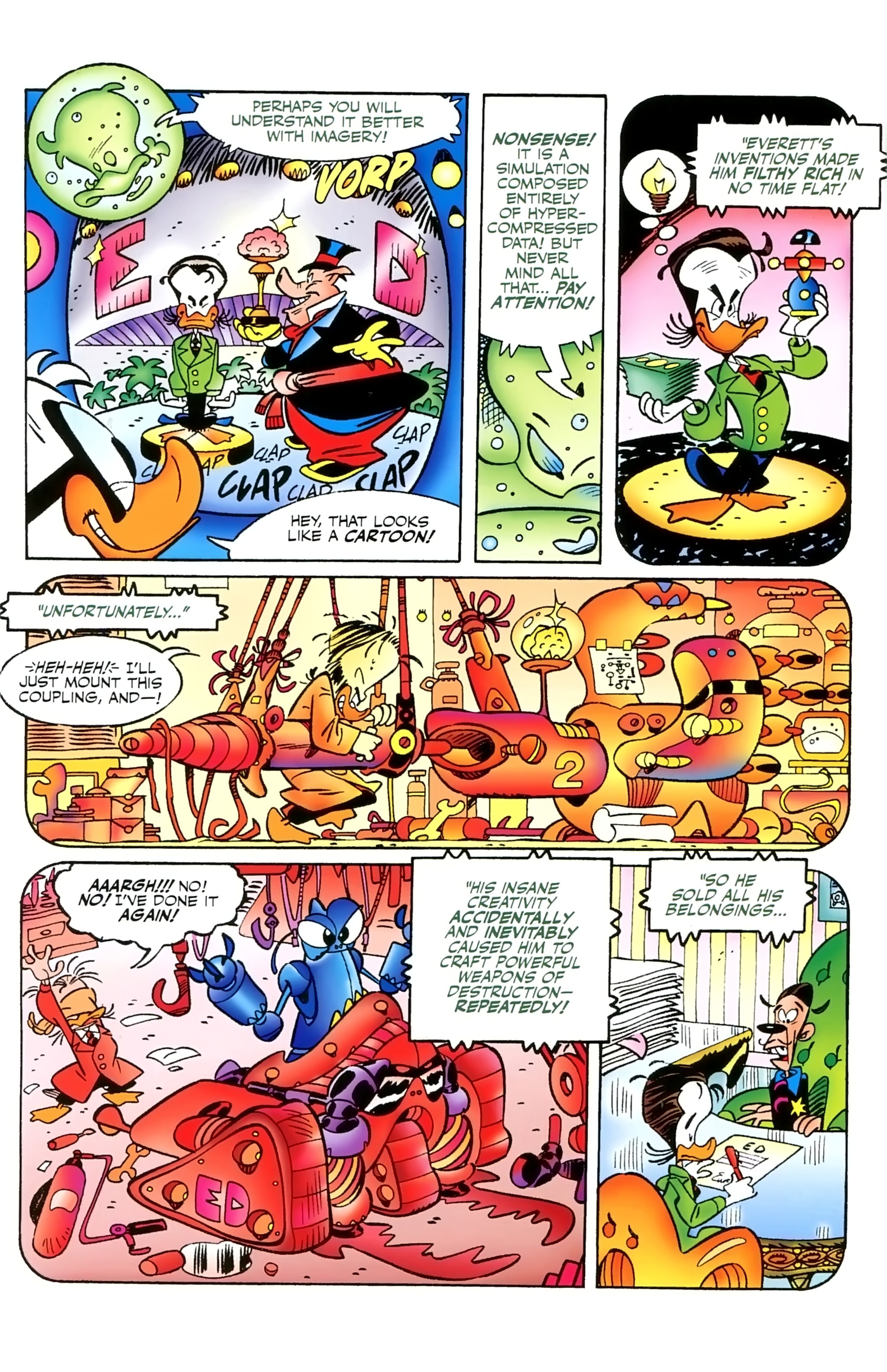 Read online Duck Avenger comic -  Issue #0 - 34