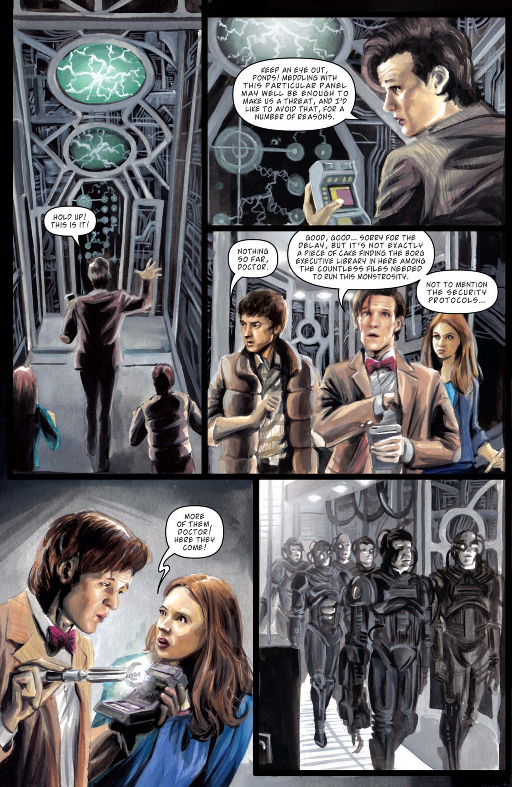 Read online Star Trek: The Next Generation/Doctor Who: Assimilation² comic -  Issue #7 - 7