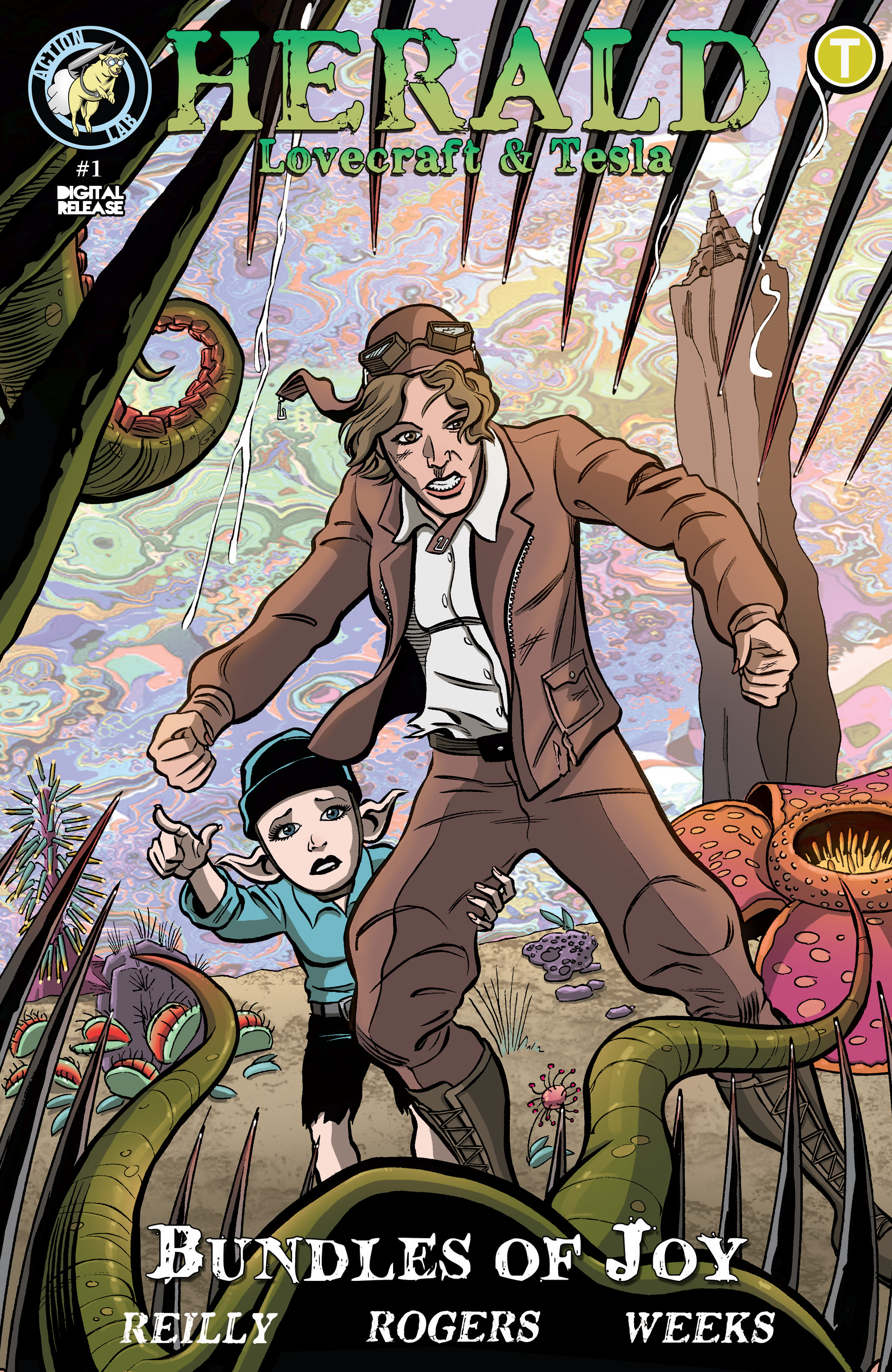 Read online Herald: Lovecraft & Tesla - Bundles of Joy comic -  Issue #1 - 1