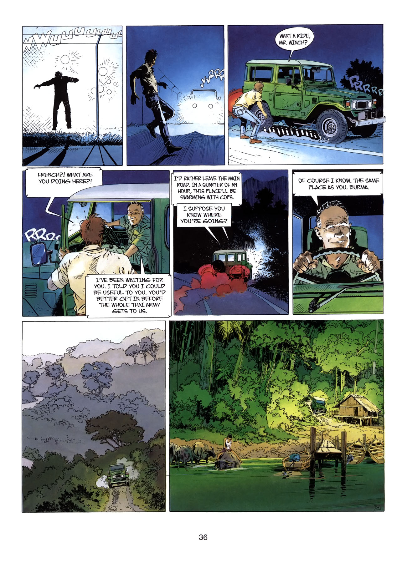Read online Largo Winch comic -  Issue # TPB 4 - 37