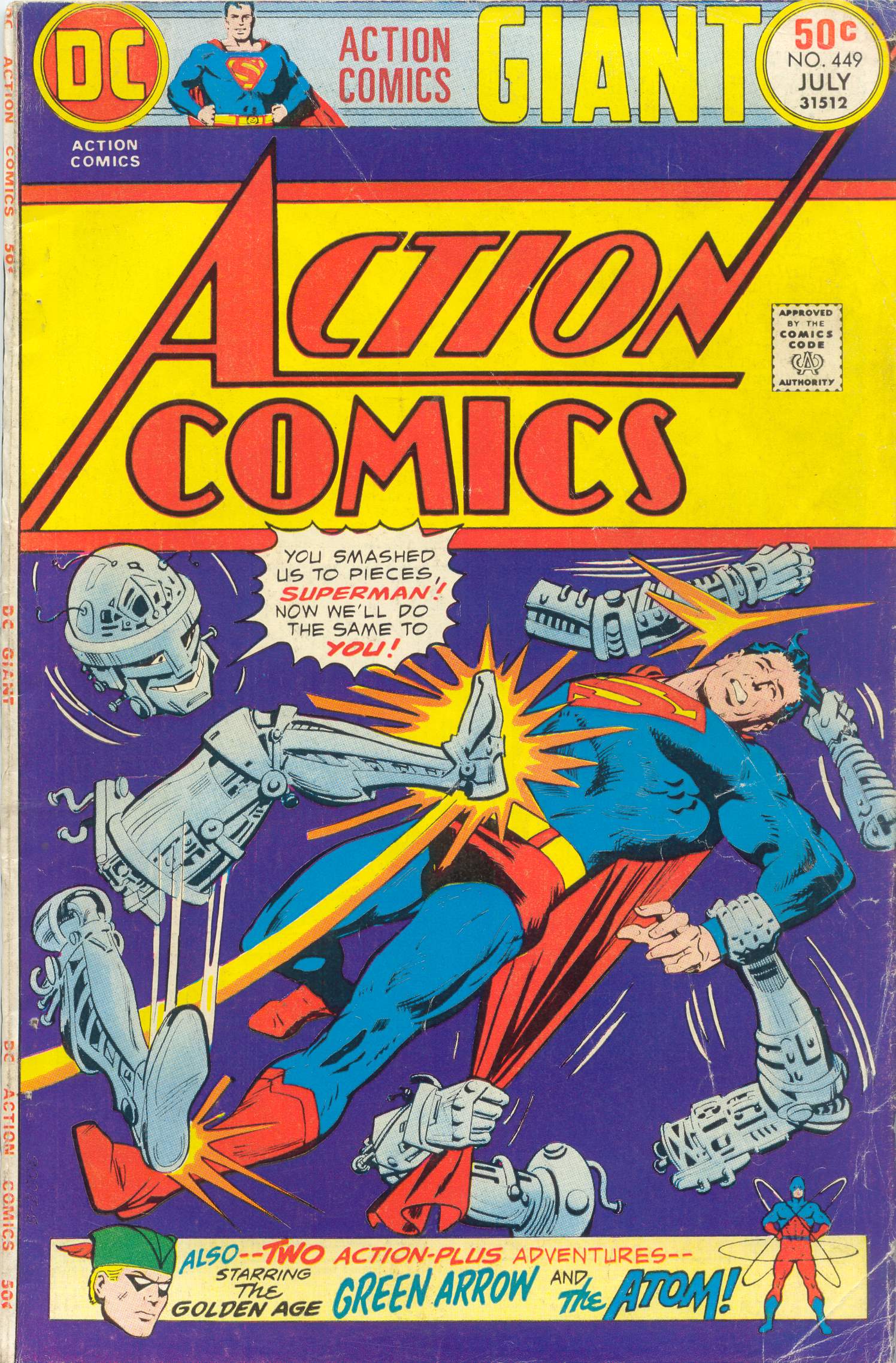 Read online Action Comics (1938) comic -  Issue #449 - 1