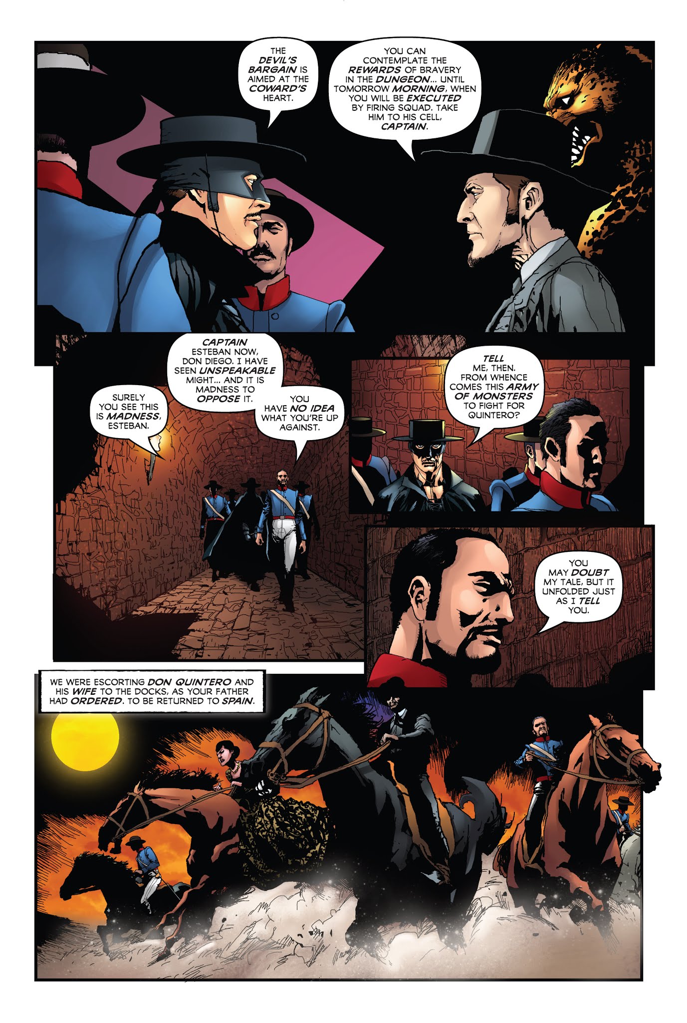 Read online Zorro: Swords of Hell comic -  Issue #2 - 9