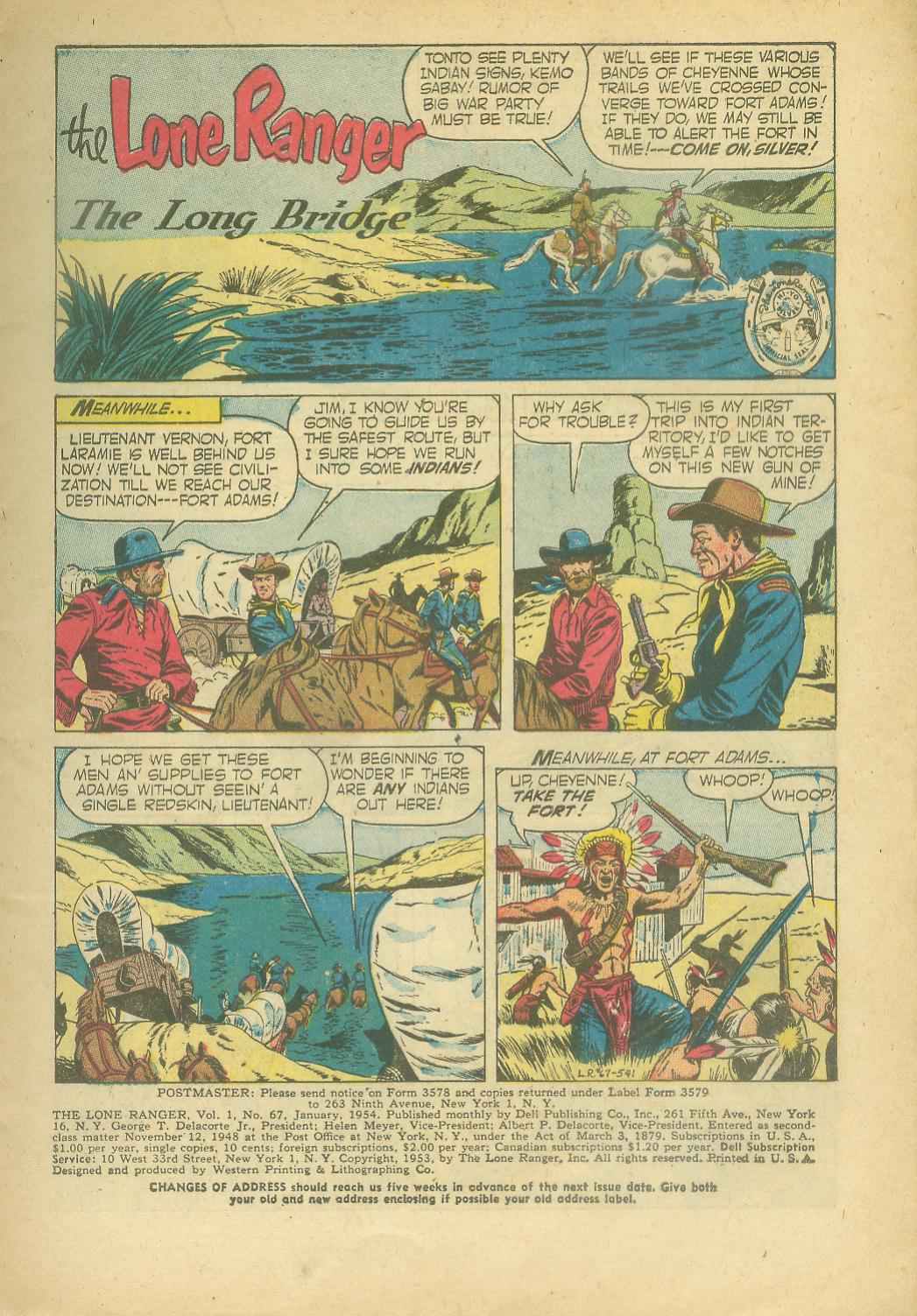 Read online The Lone Ranger (1948) comic -  Issue #67 - 3