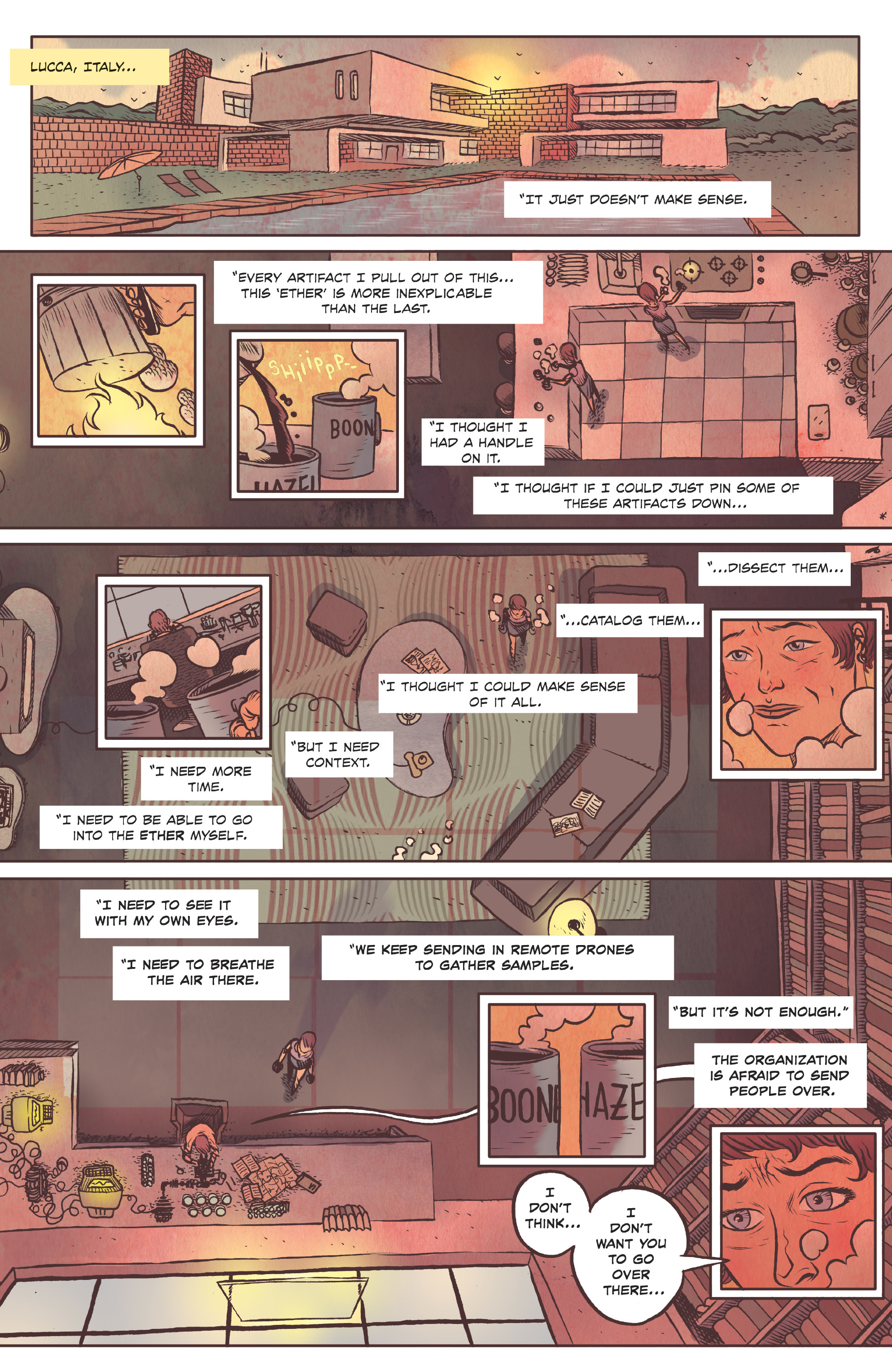 Read online Ether comic -  Issue #3 - 21