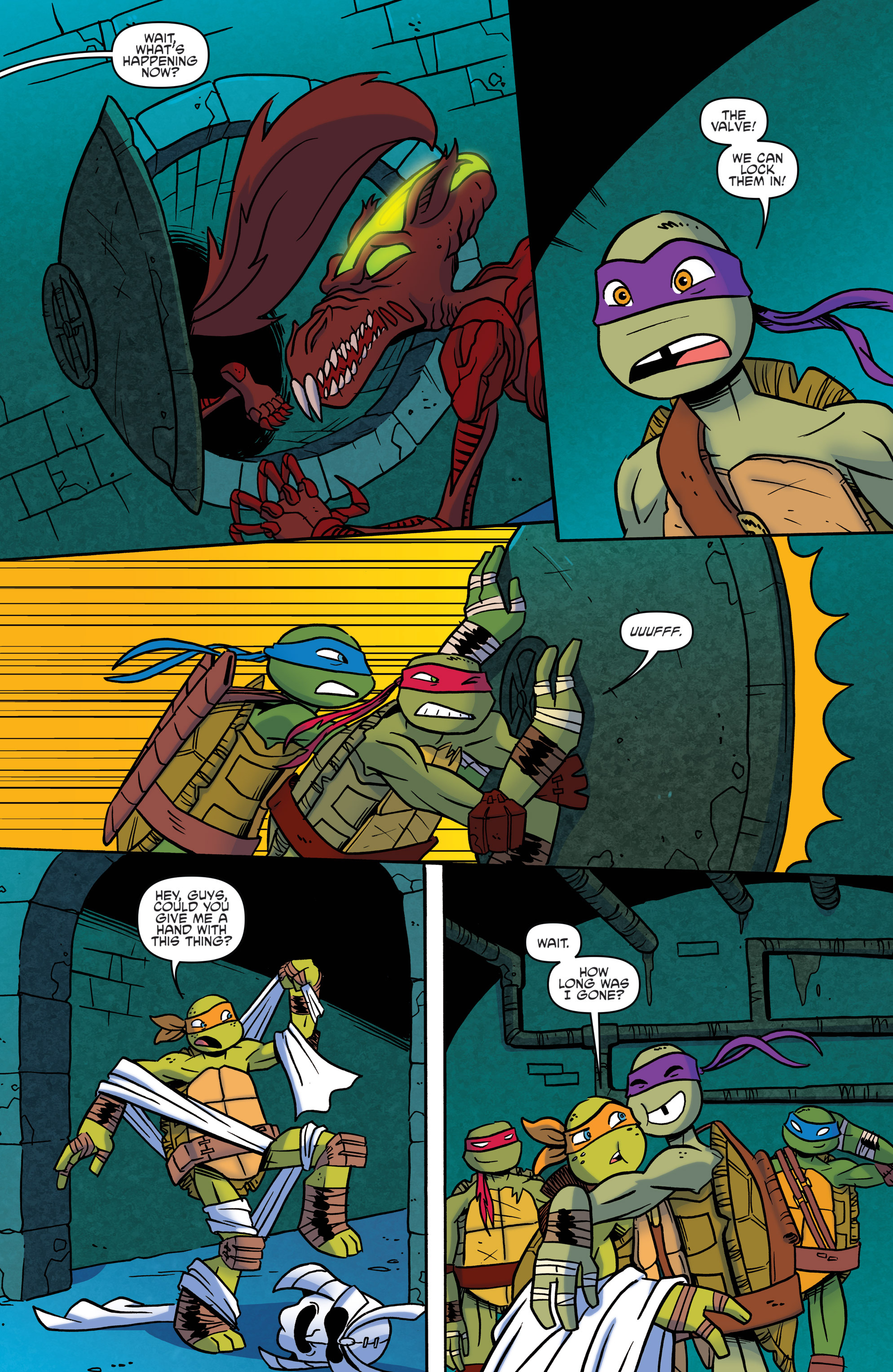 Read online Teenage Mutant Ninja Turtles New Animated Adventures comic -  Issue #24 - 13
