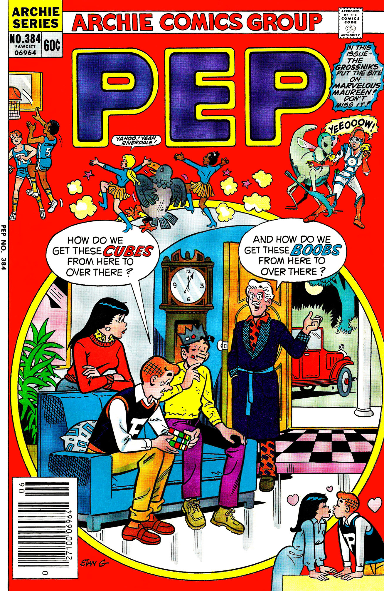 Read online Pep Comics comic -  Issue #384 - 1
