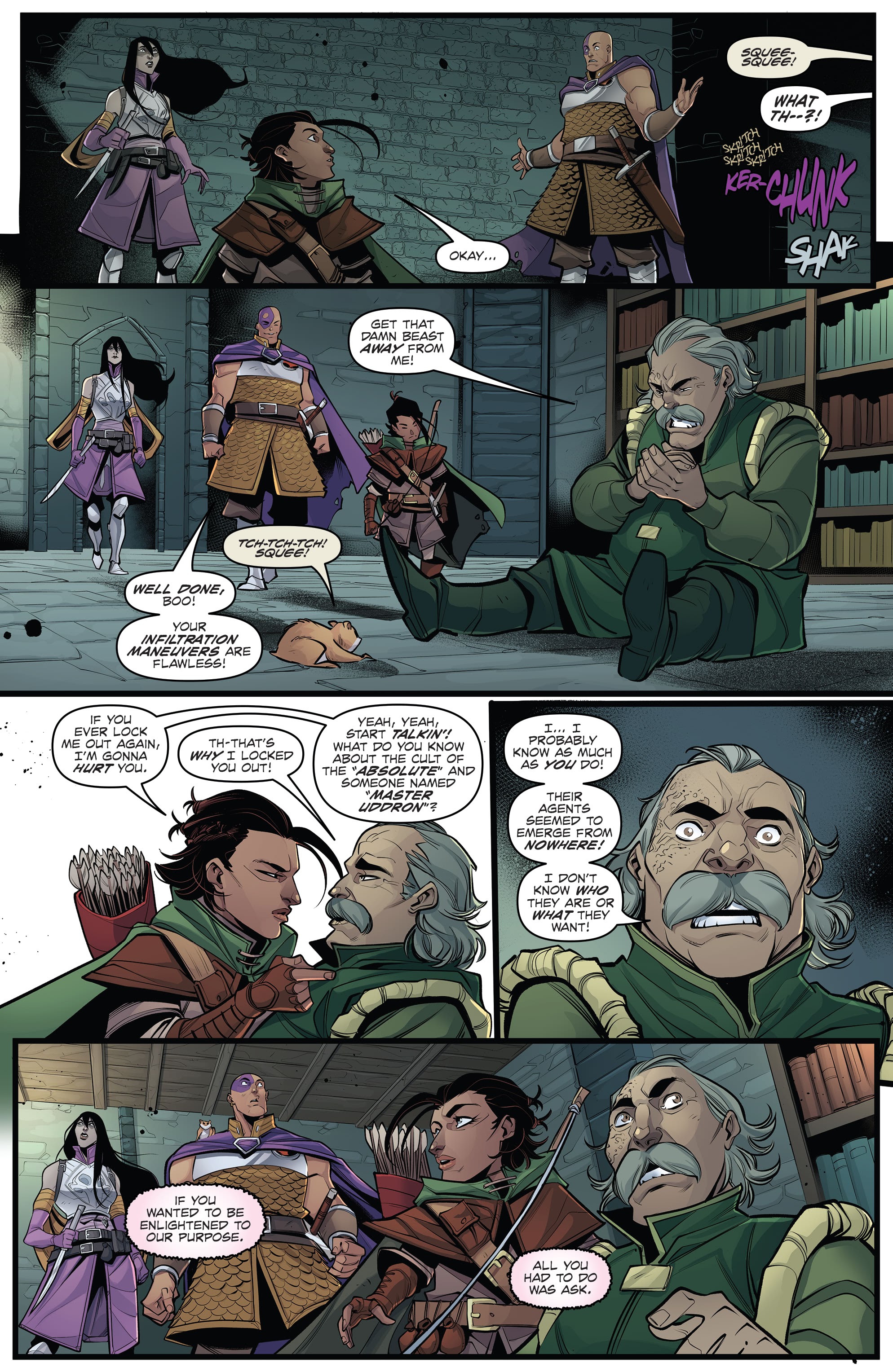 Read online Dungeons and Dragons Mindbreaker comic -  Issue #2 - 12
