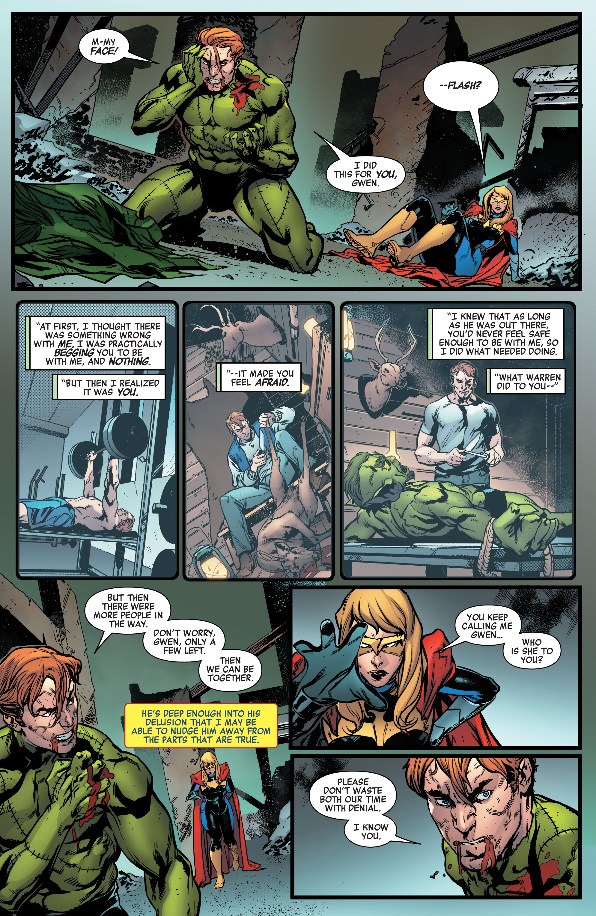Read online Heroes Reborn: One-Shots comic -  Issue # Night-Gwen - 27