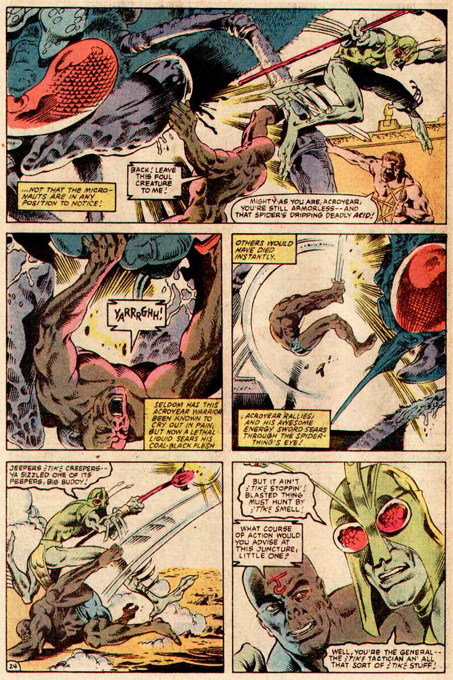 Read online Micronauts (1979) comic -  Issue #49 - 23