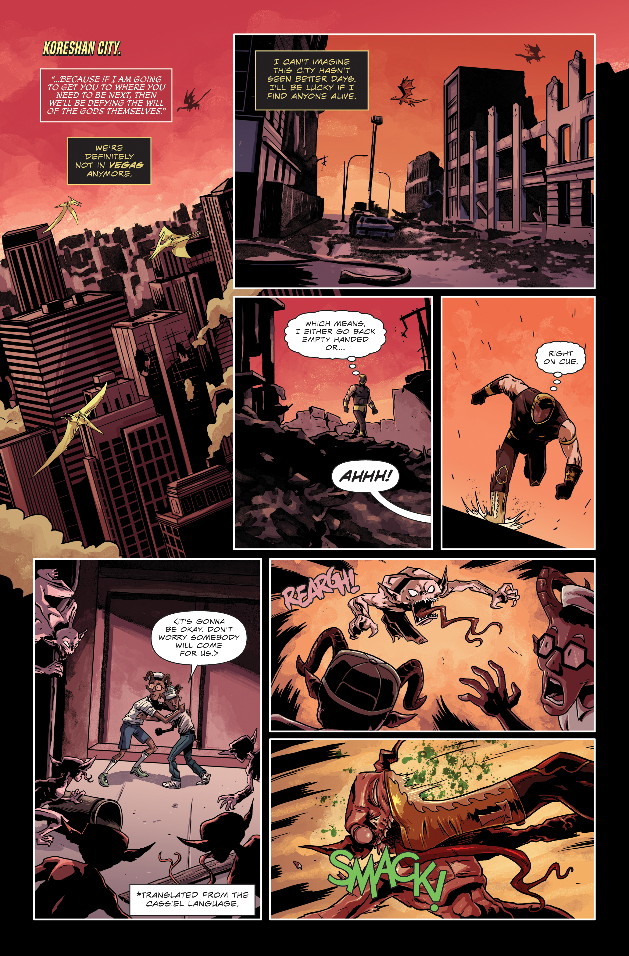 Read online Masked Republic Luchaverse: Tinieblas Jr comic -  Issue # Full - 14