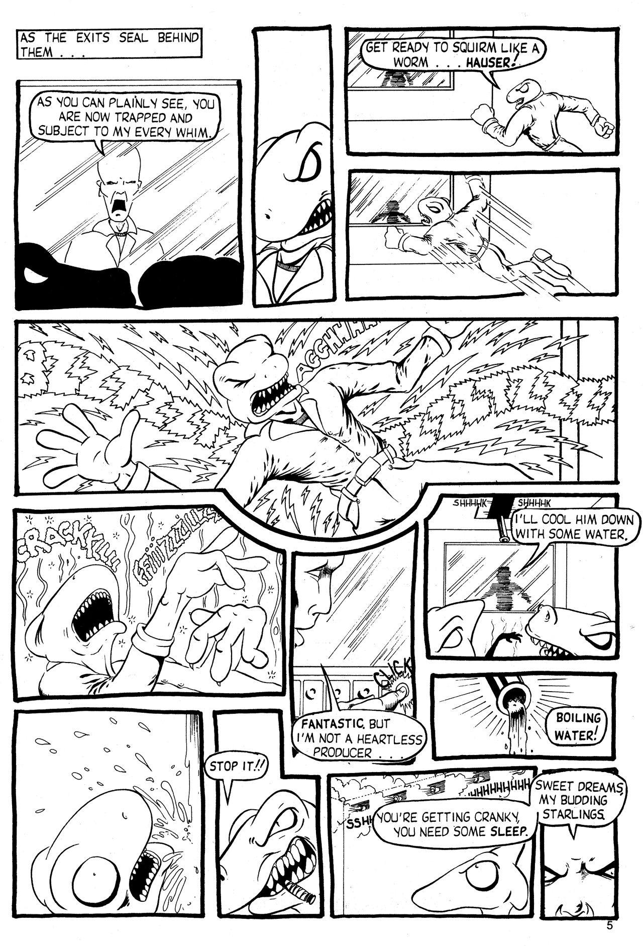 Read online Cold-Blooded Chameleon Commandos comic -  Issue #4 - 5