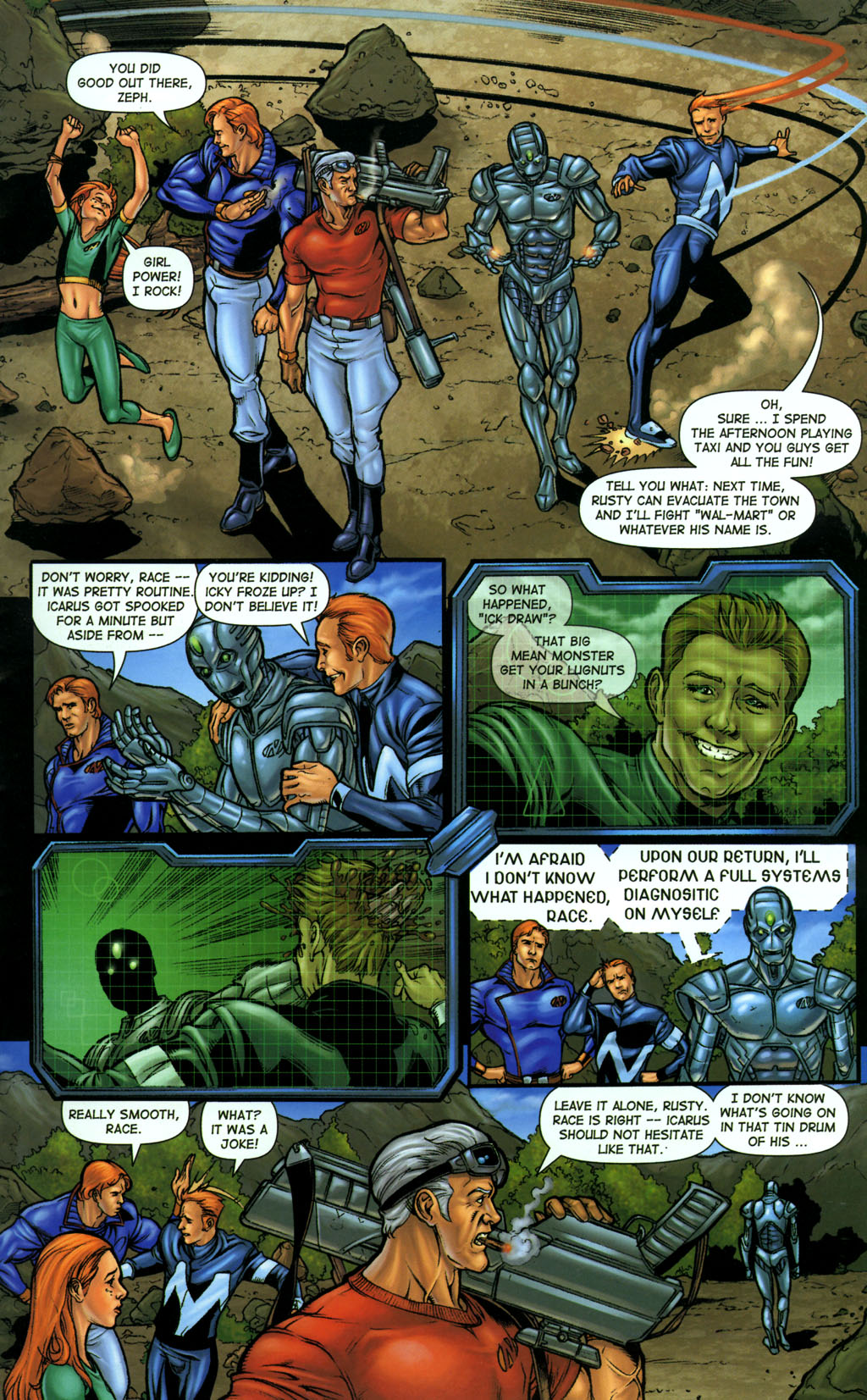 Read online Noble Causes: Extended Family comic -  Issue #2 - 42