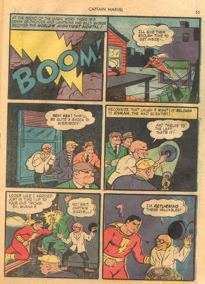 Captain Marvel Adventures issue 28 - Page 35