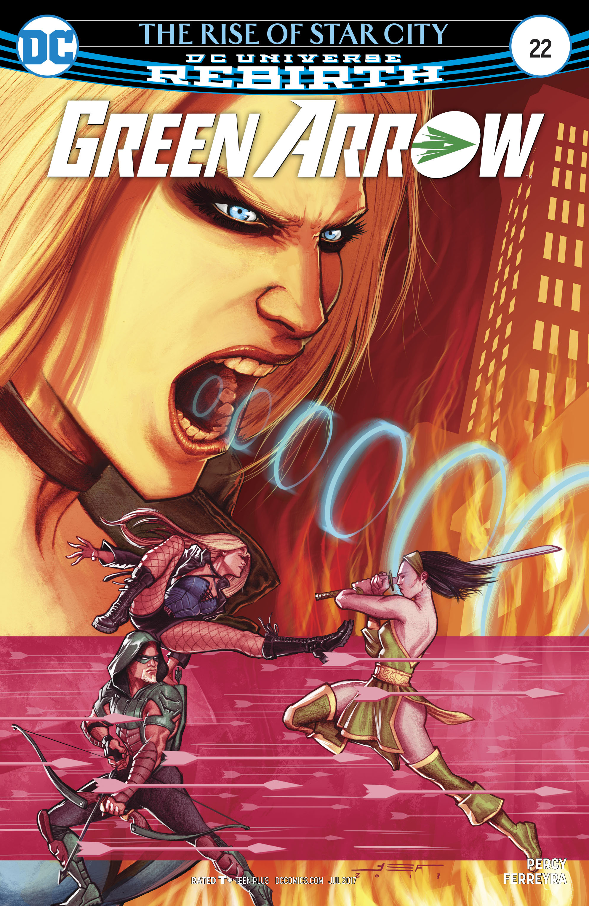 Read online Green Arrow (2016) comic -  Issue #22 - 1