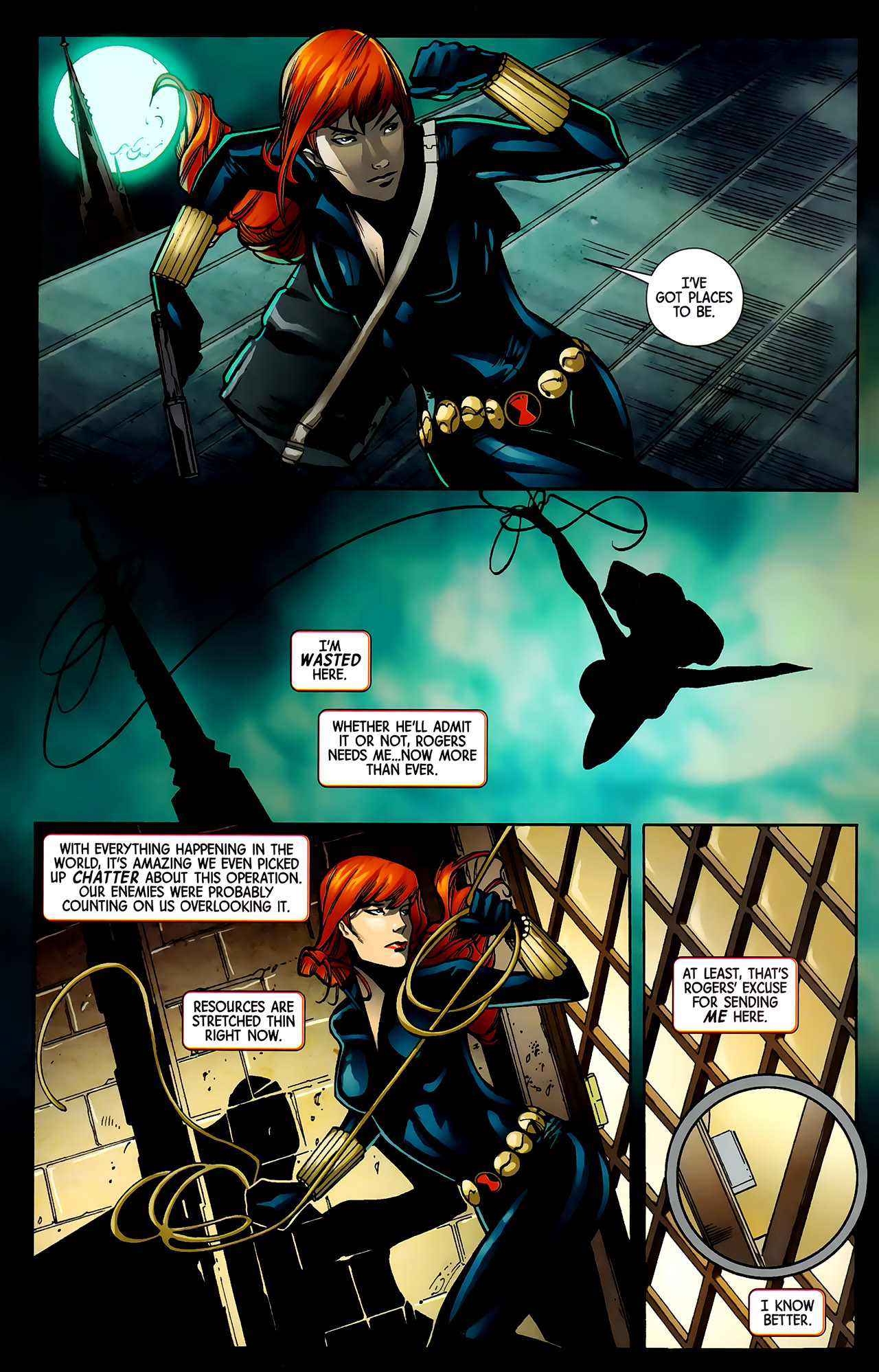 Read online Fear Itself: Black Widow comic -  Issue # Full - 8