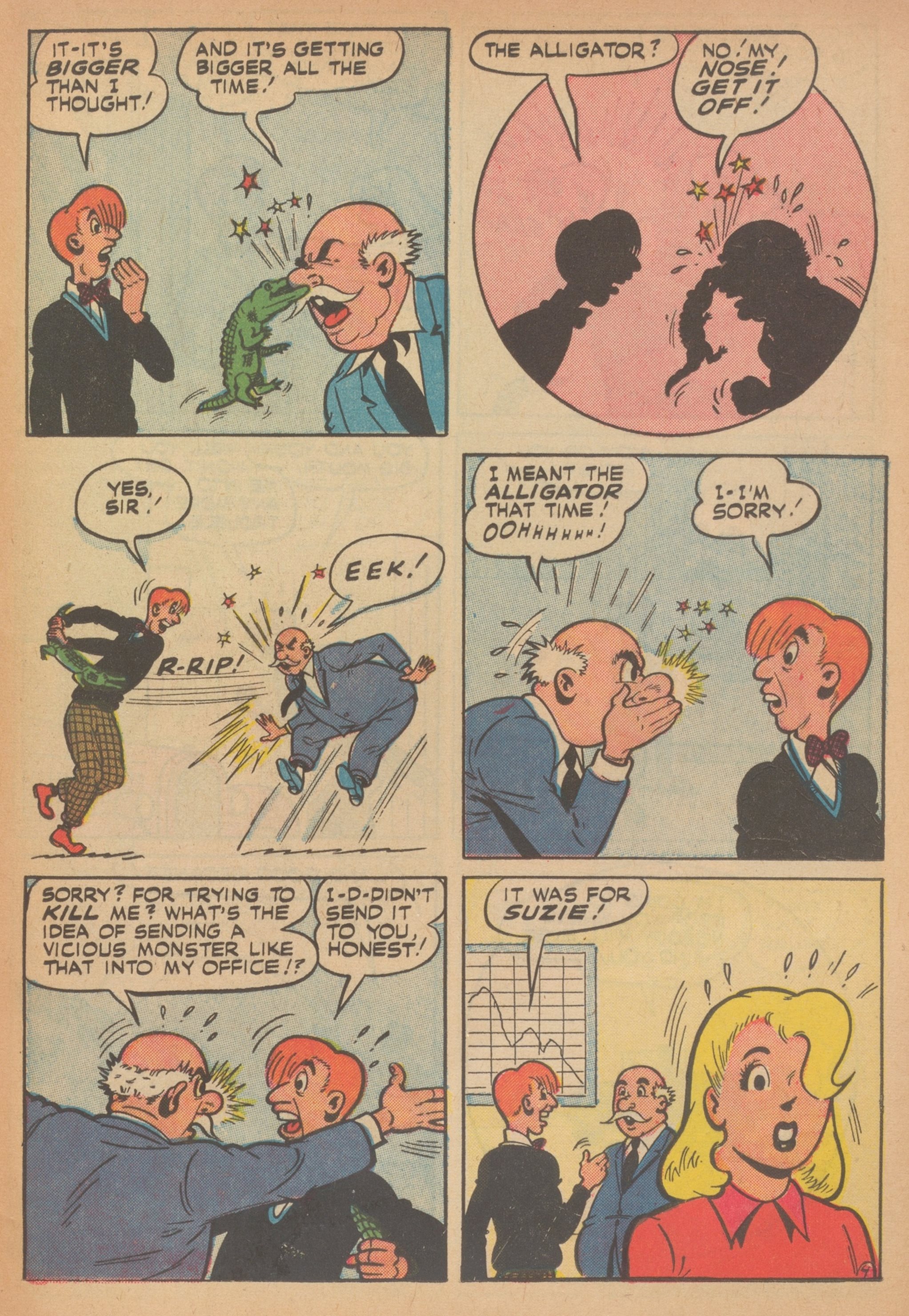 Read online Suzie Comics comic -  Issue #72 - 37
