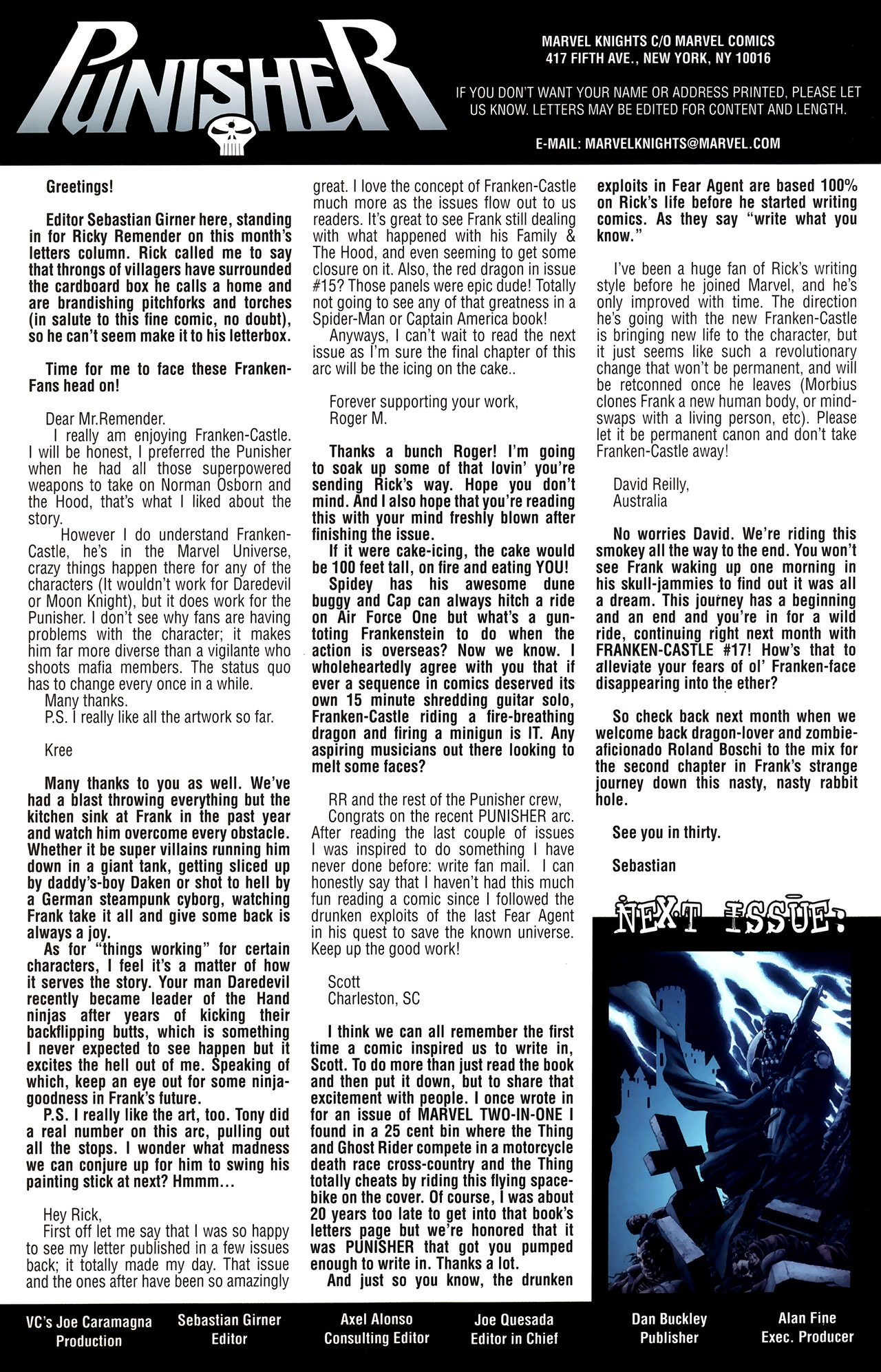 Read online Punisher (2009) comic -  Issue #16 - 25