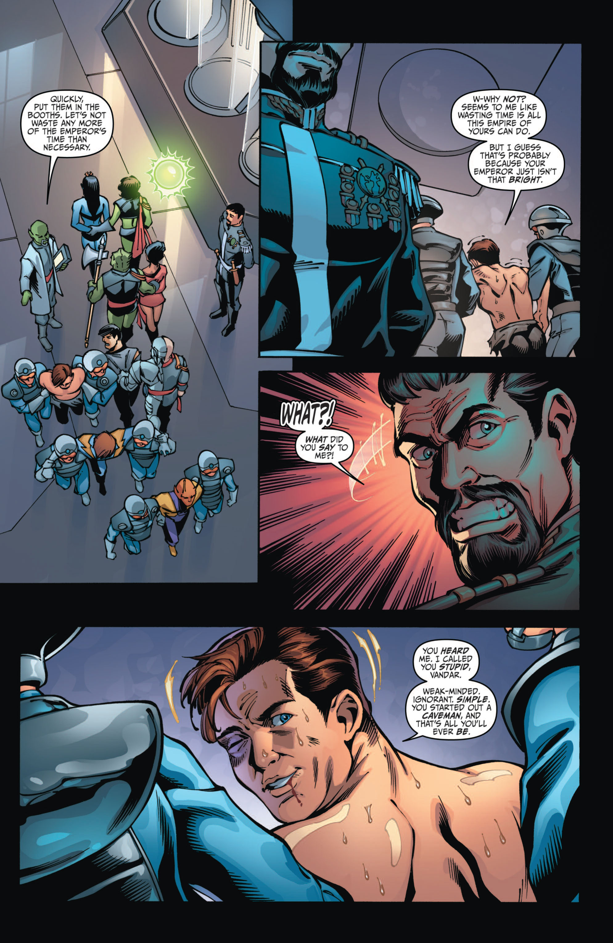 Read online Star Trek/Legion of Super-Heroes comic -  Issue #6 - 12