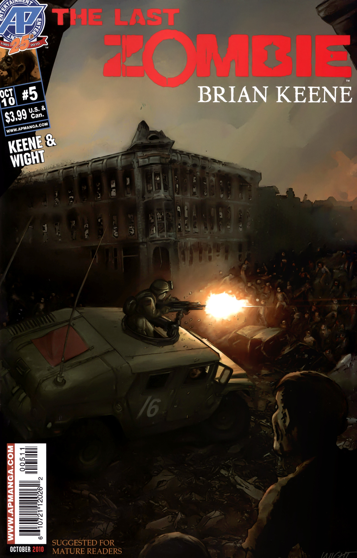 Read online The Last Zombie comic -  Issue #5 - 1