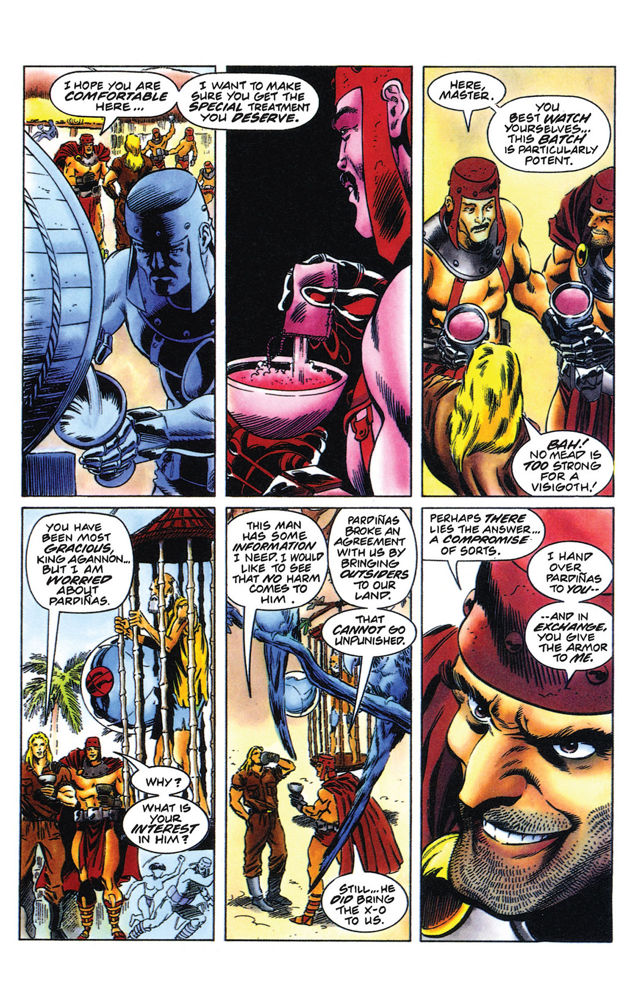 Read online X-O Manowar (1992) comic -  Issue #35 - 12