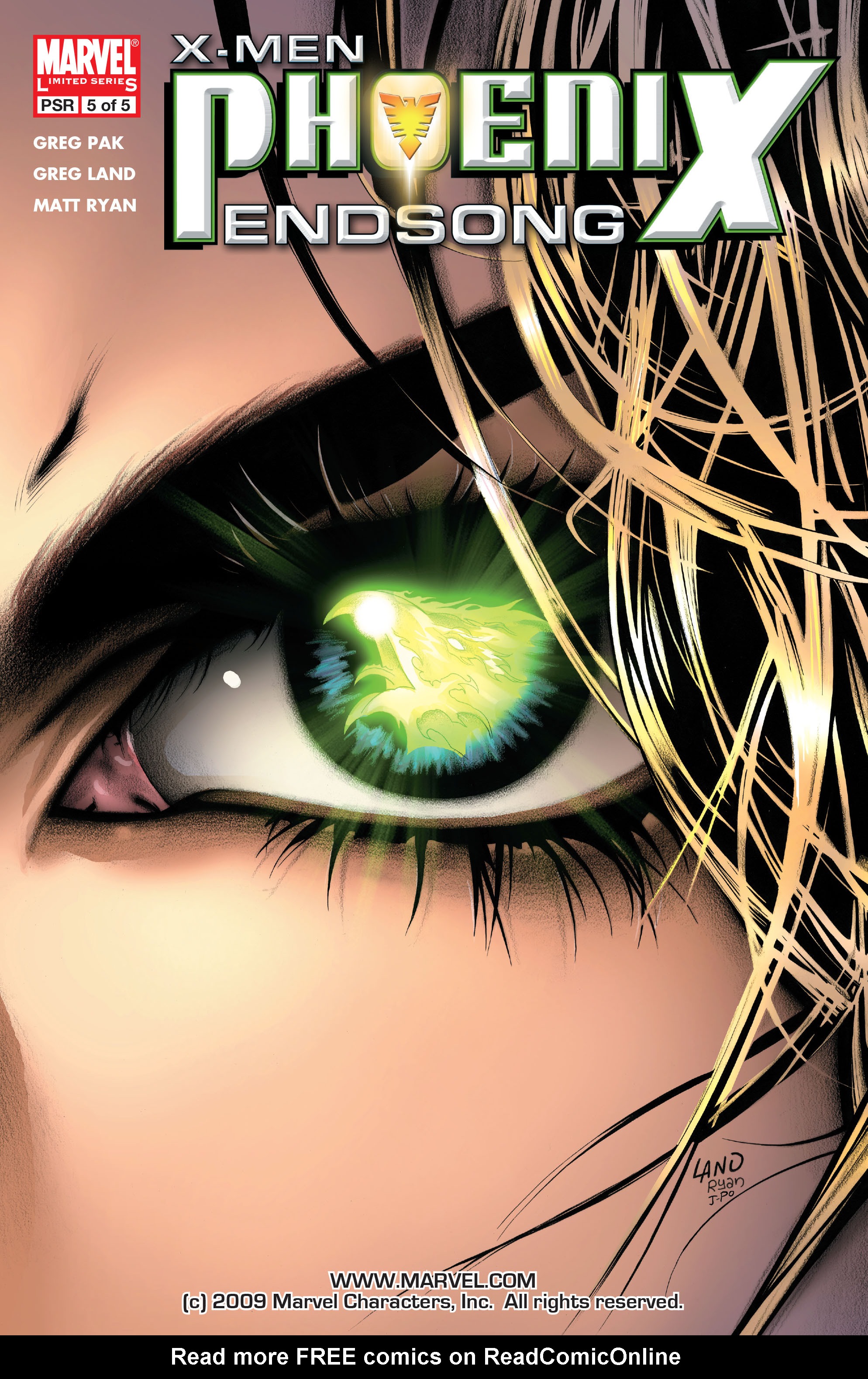 Read online X-Men: Phoenix - Endsong comic -  Issue #5 - 1