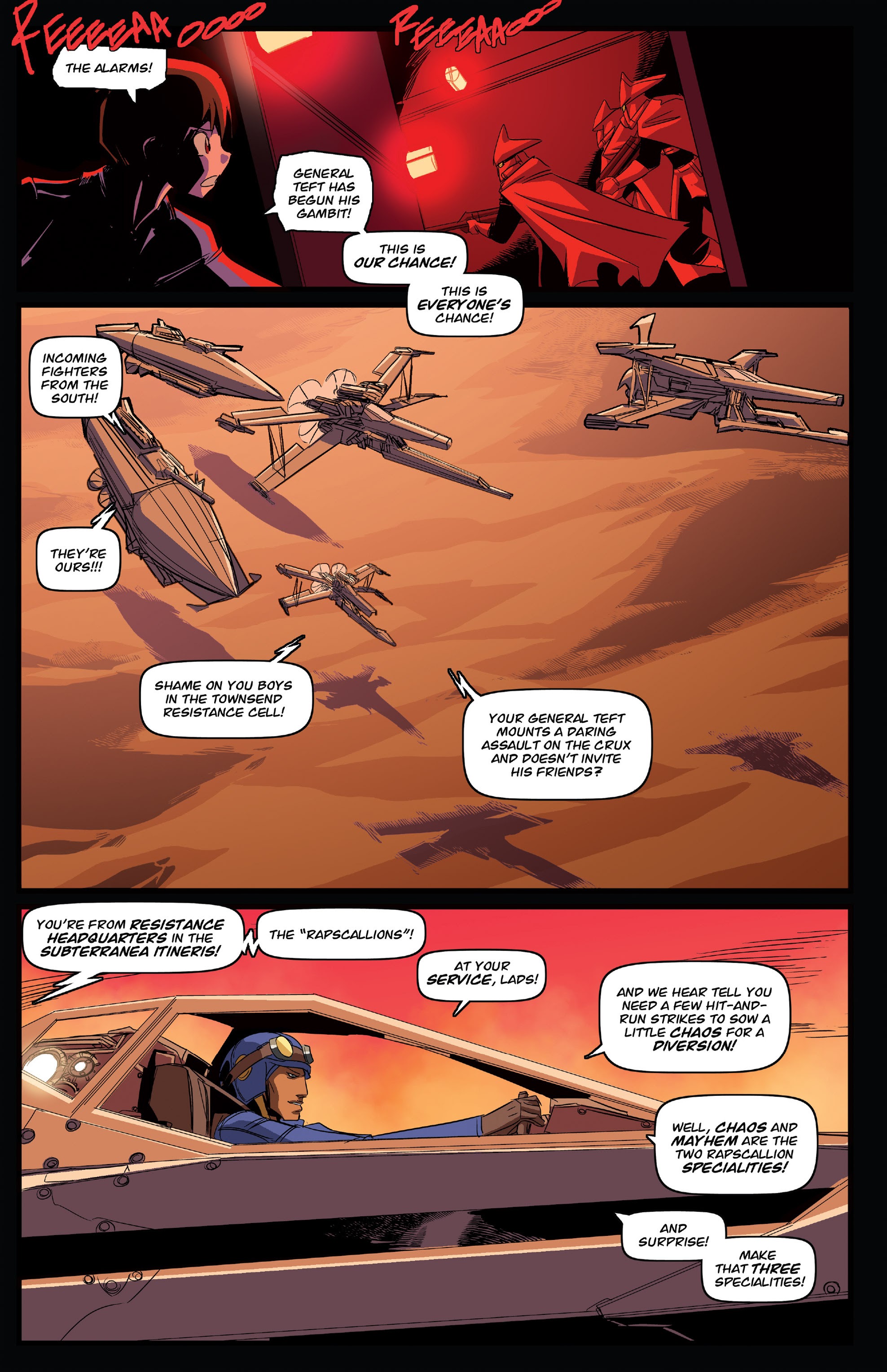 Read online Steam Wars comic -  Issue #5 - 14