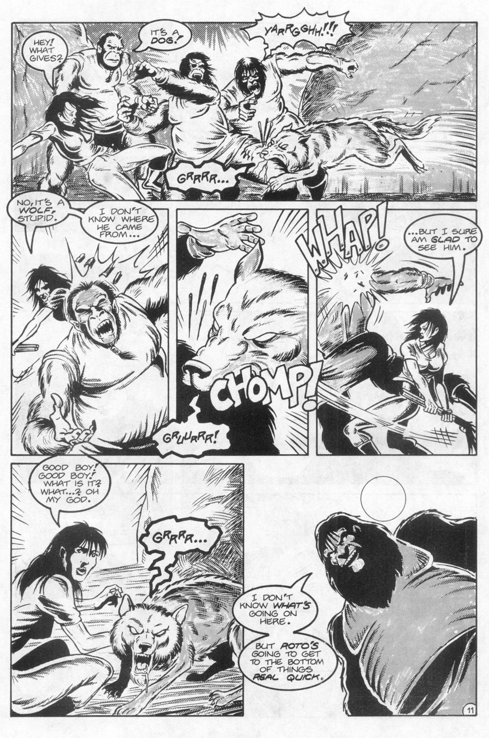 Read online Planet of the Apes (1990) comic -  Issue #23 - 13