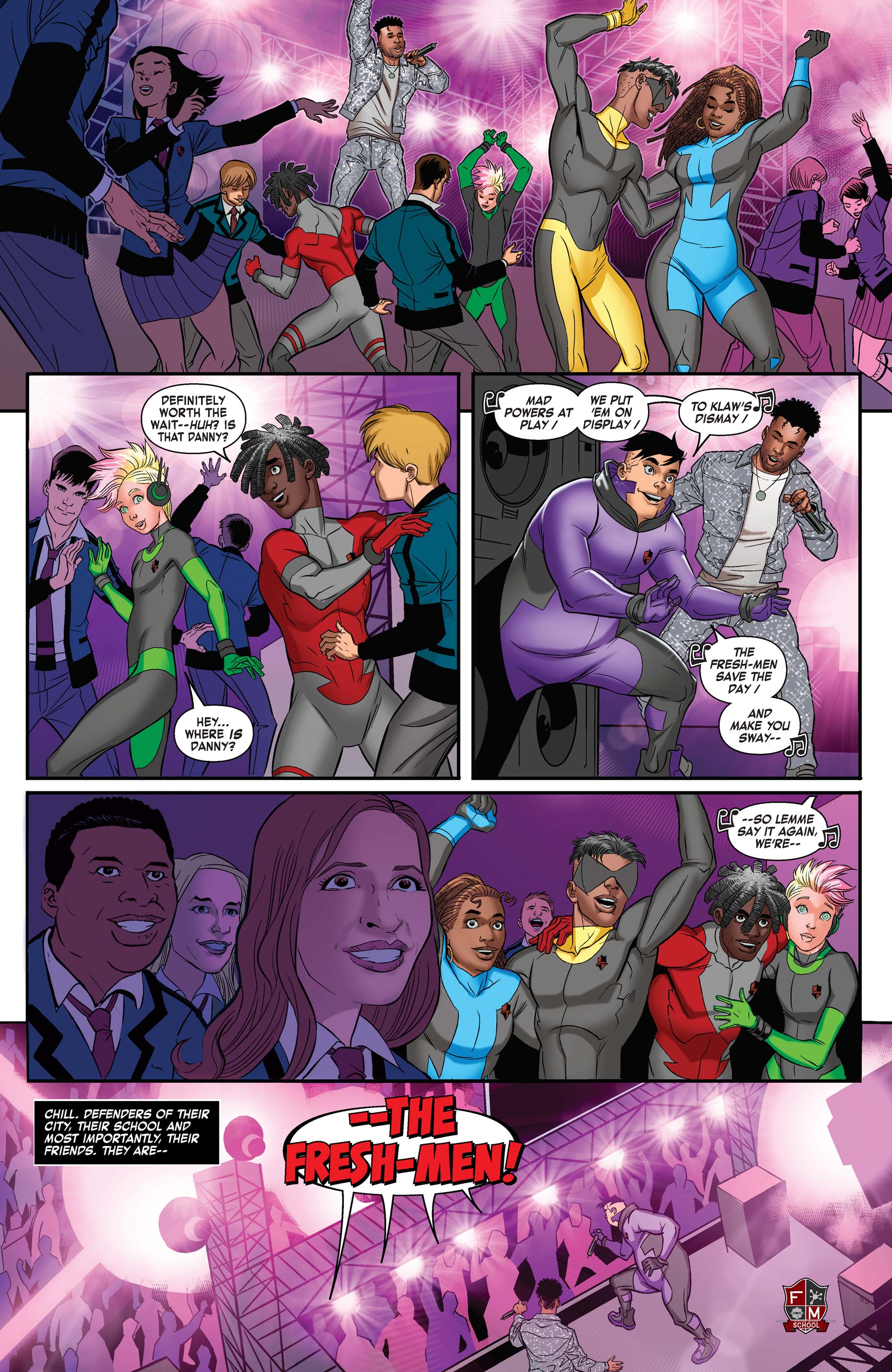 Read online AXE The Freshmen Issue Featuring The Avengers comic