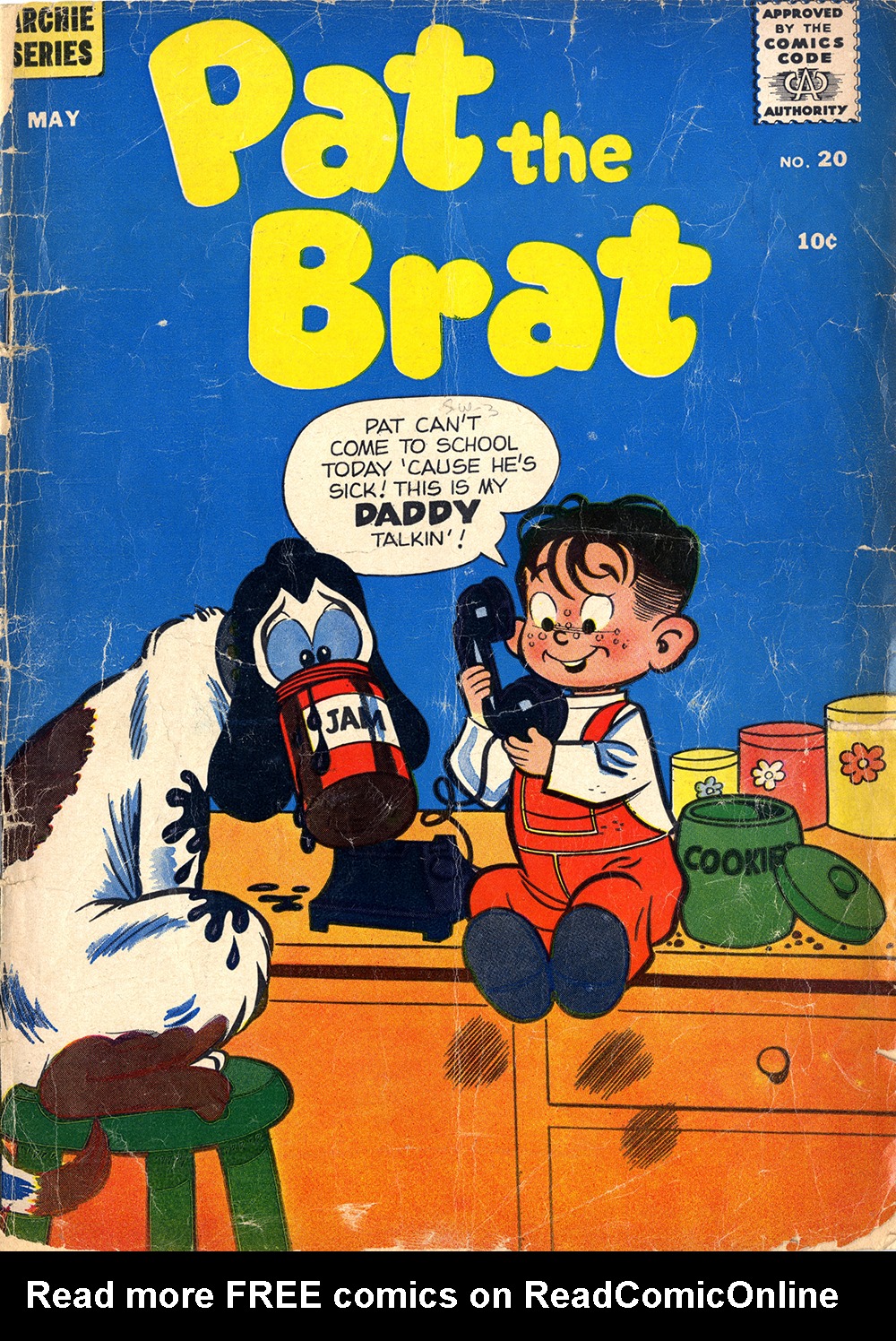 Read online Pat the Brat comic -  Issue #20 - 1