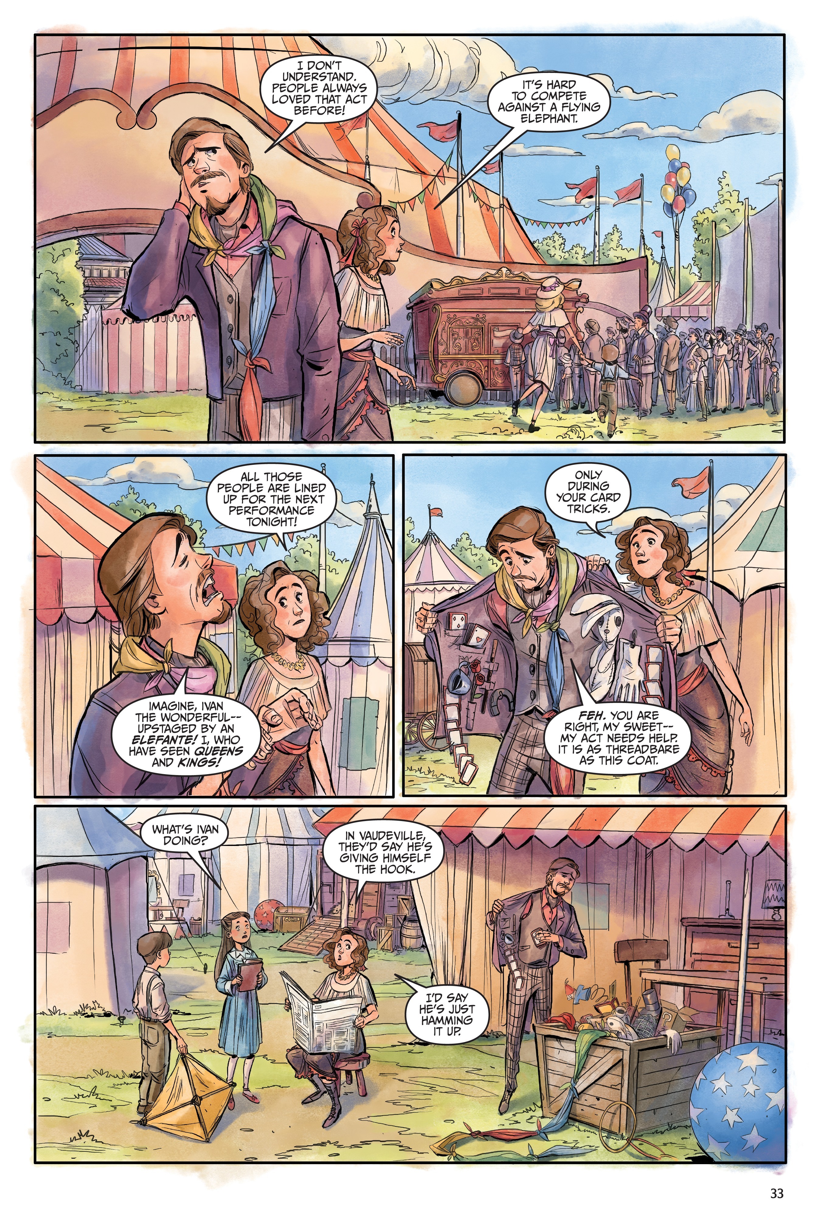 Read online Disney Dumbo: Friends in High Places comic -  Issue # Full - 34
