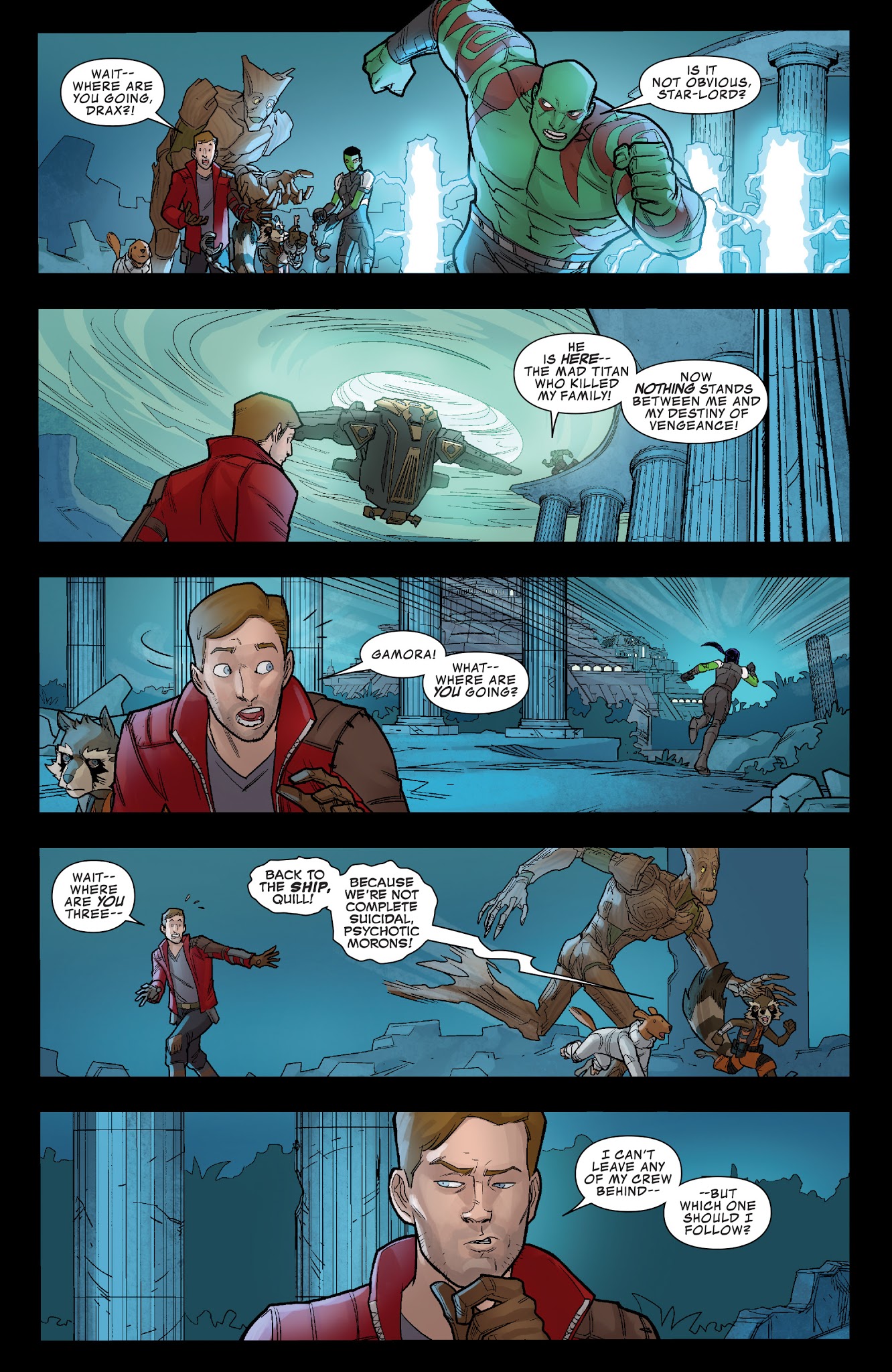 Read online Guardians of the Galaxy: Telltale Games comic -  Issue #5 - 8
