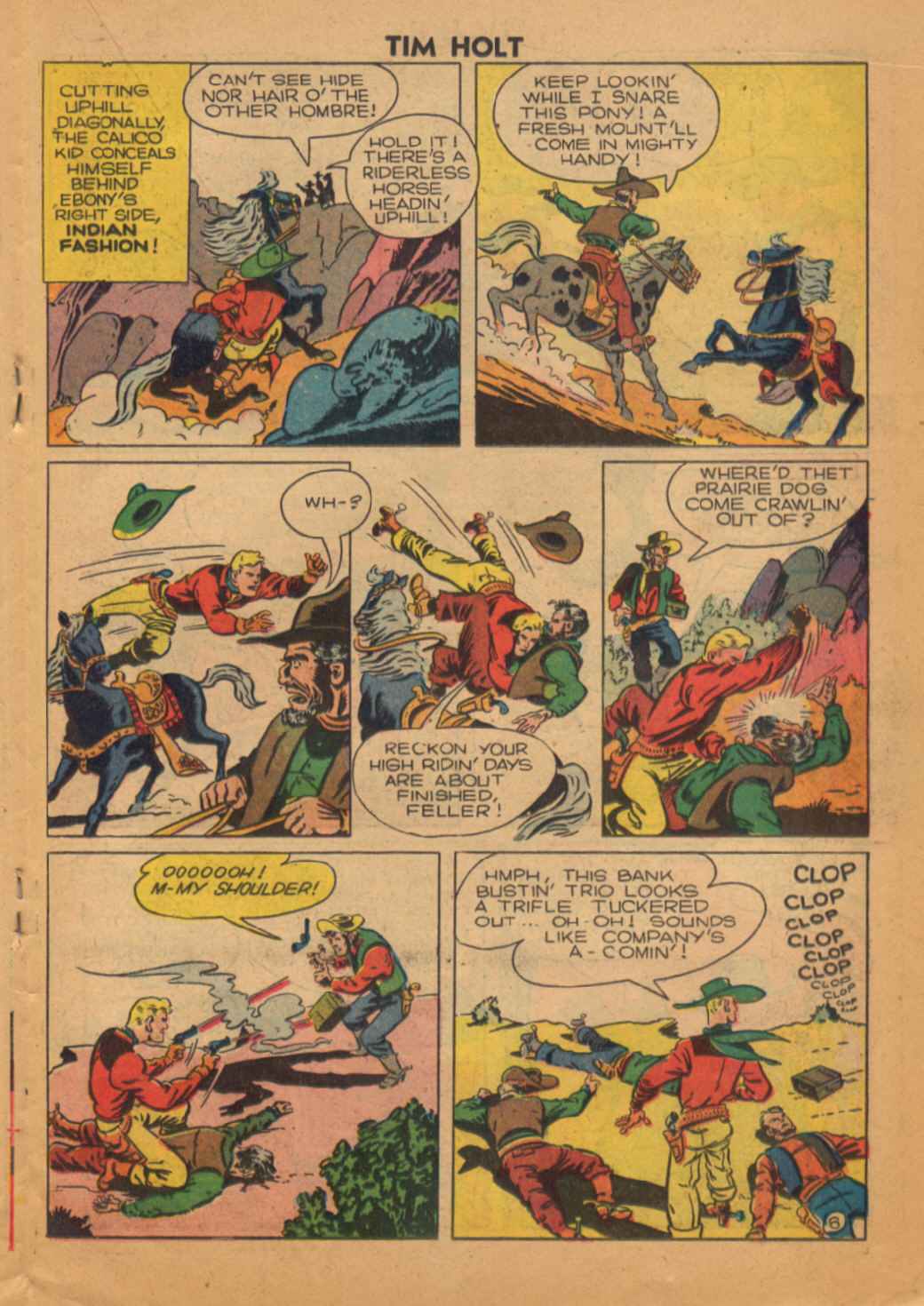 Read online Tim Holt comic -  Issue #7 - 19