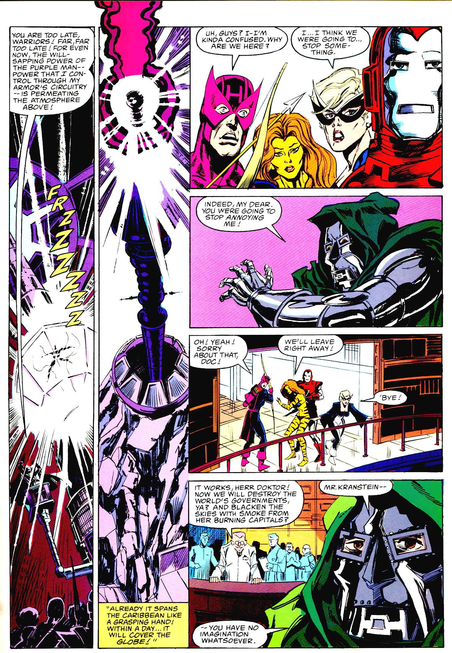 Read online Marvel Graphic Novel comic -  Issue #27 - Avengers - Emperor Doom - 26