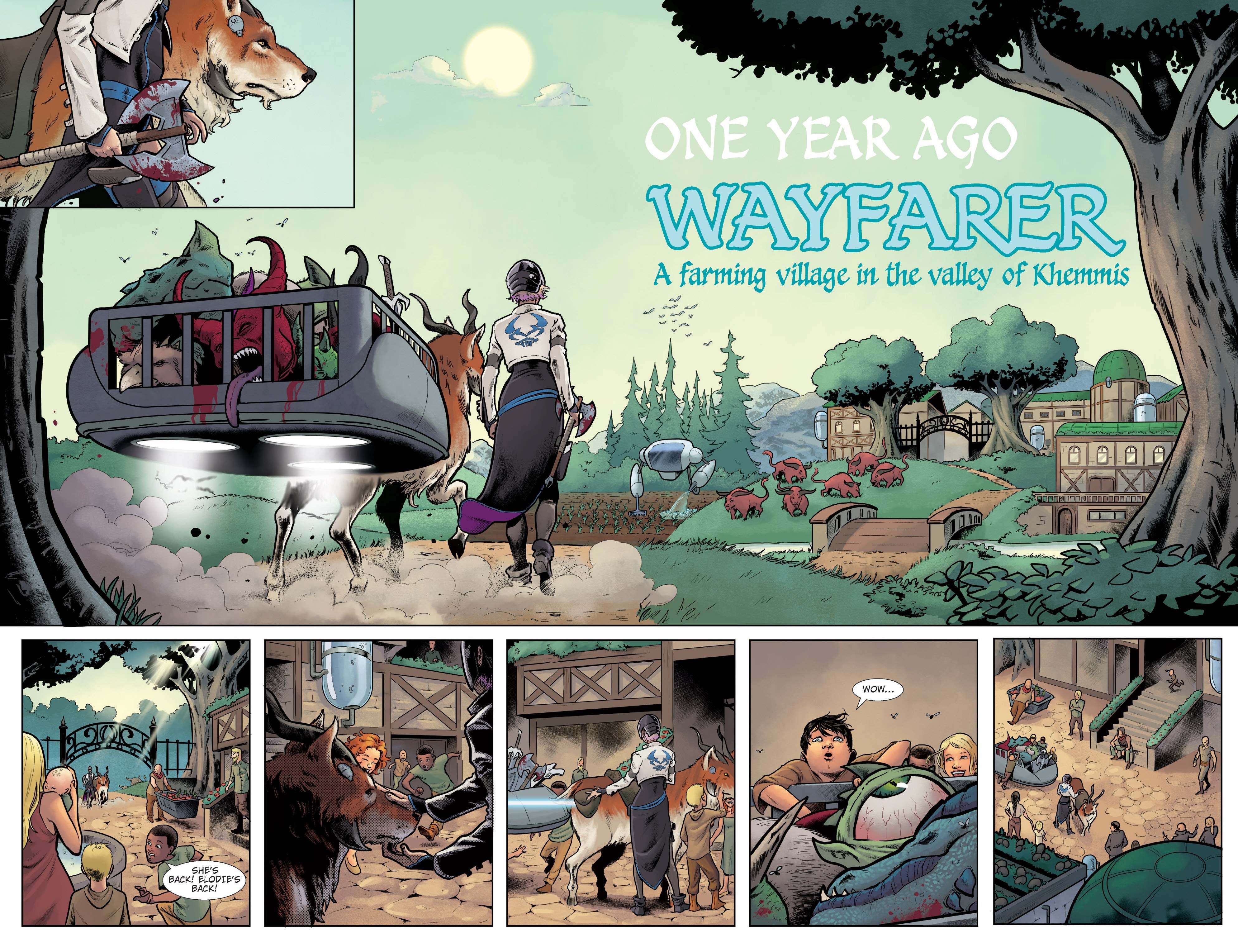 Read online By the Horns comic -  Issue #1 - 4