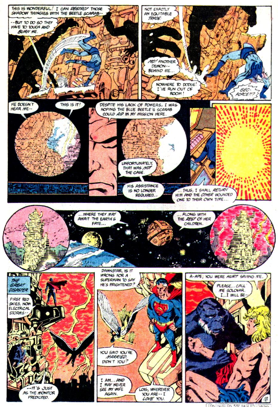 Read online Crisis on Infinite Earths (1985) comic -  Issue #3 - 19