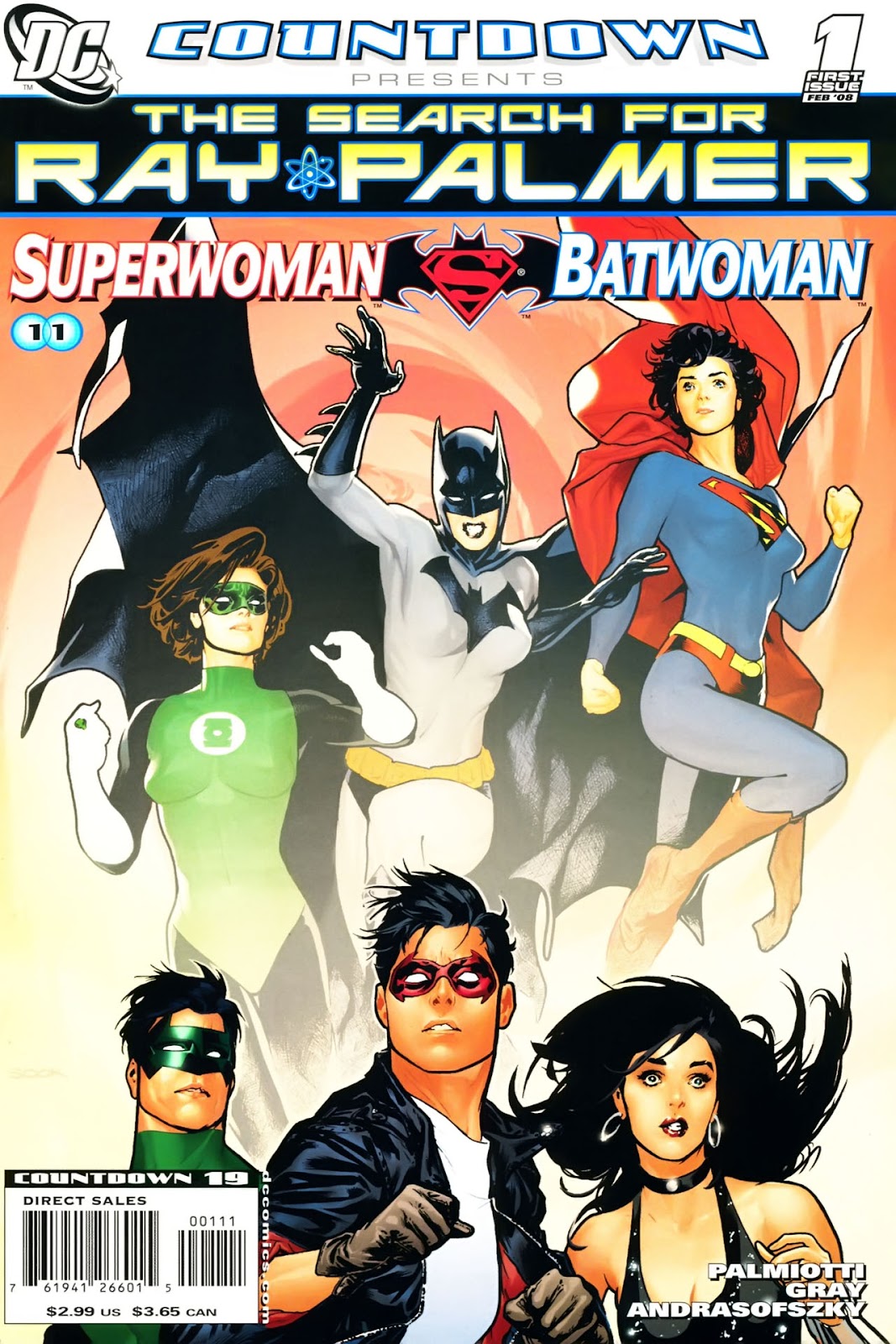 <{ $series->title }} issue Superwoman - Batwoman (2008) - Page 1