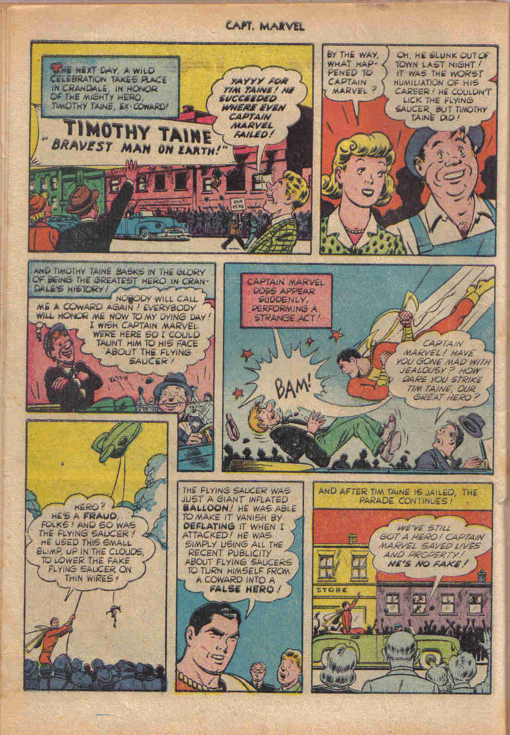 Read online Captain Marvel Adventures comic -  Issue #116 - 32
